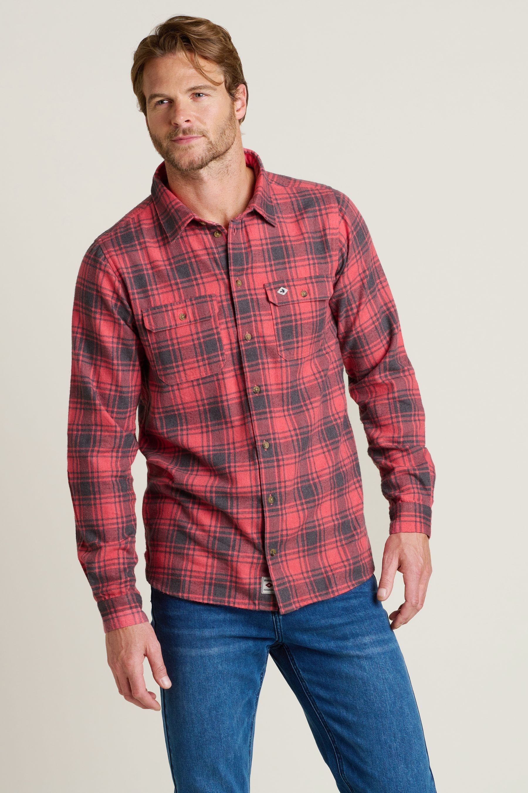 Pink lumberjack shirt cheap