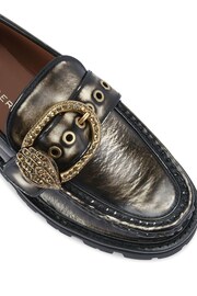 Kurt Geiger London Mayfair Chunky Black Loafers - Image 4 of 5