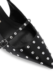 KG Kurt Geiger Former Stud Black Shoes - Image 4 of 5