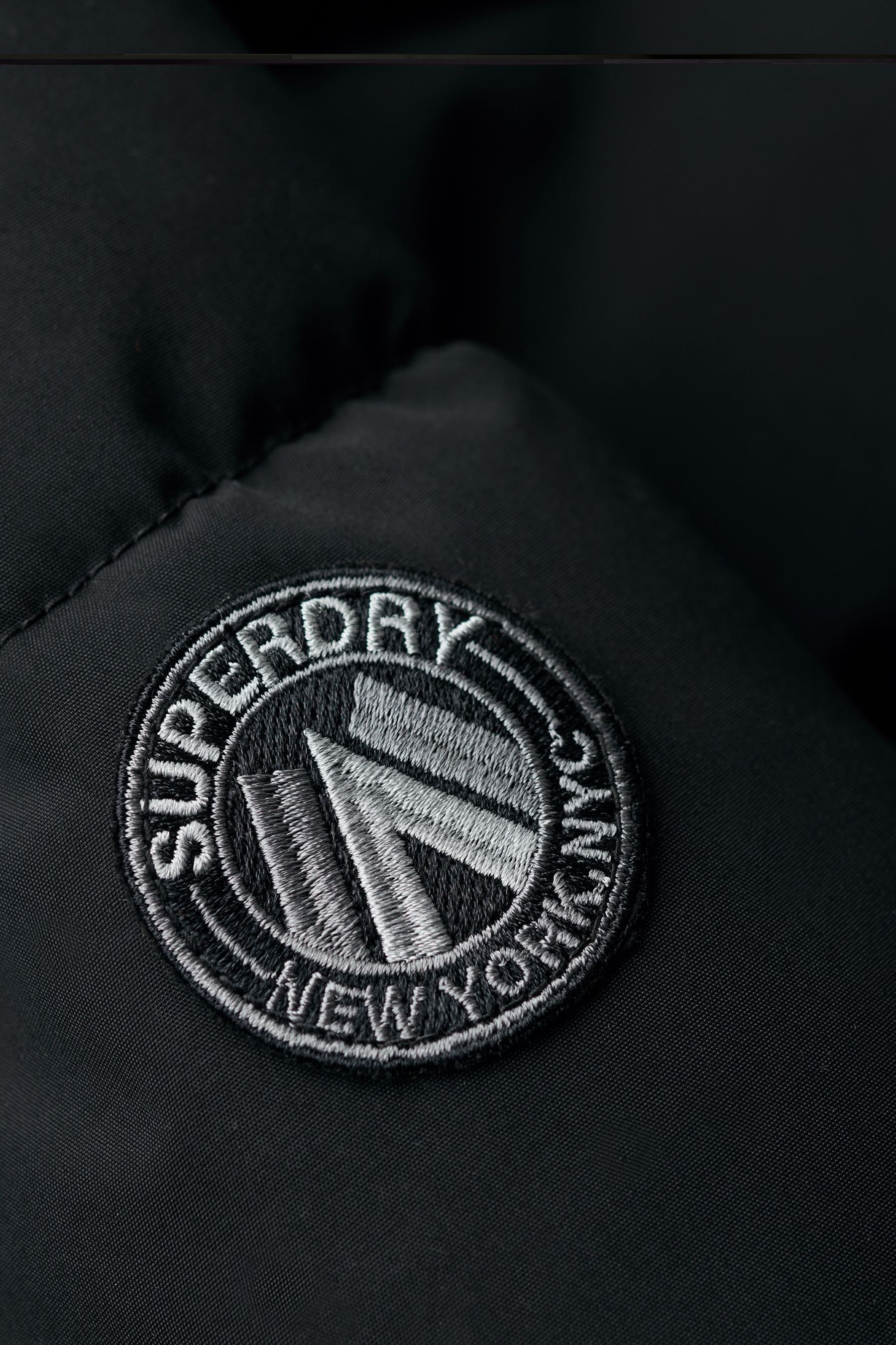 Superdry chevron padded parka clearance