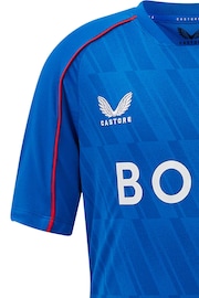 Castore Blue Glasgow Rangers Home Shirt 2024-25 Kids - Image 4 of 5