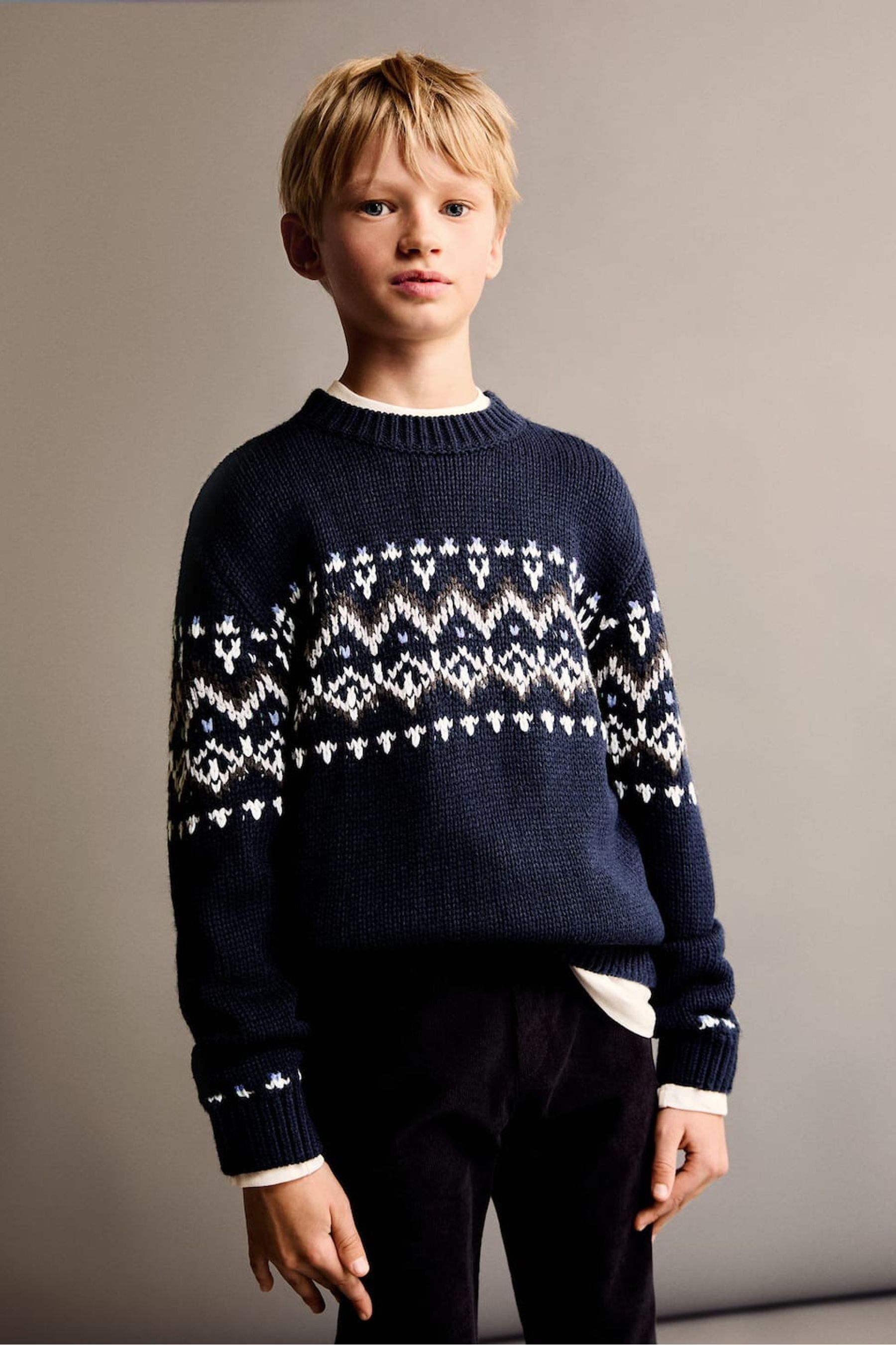 Mango blue jumper 2025