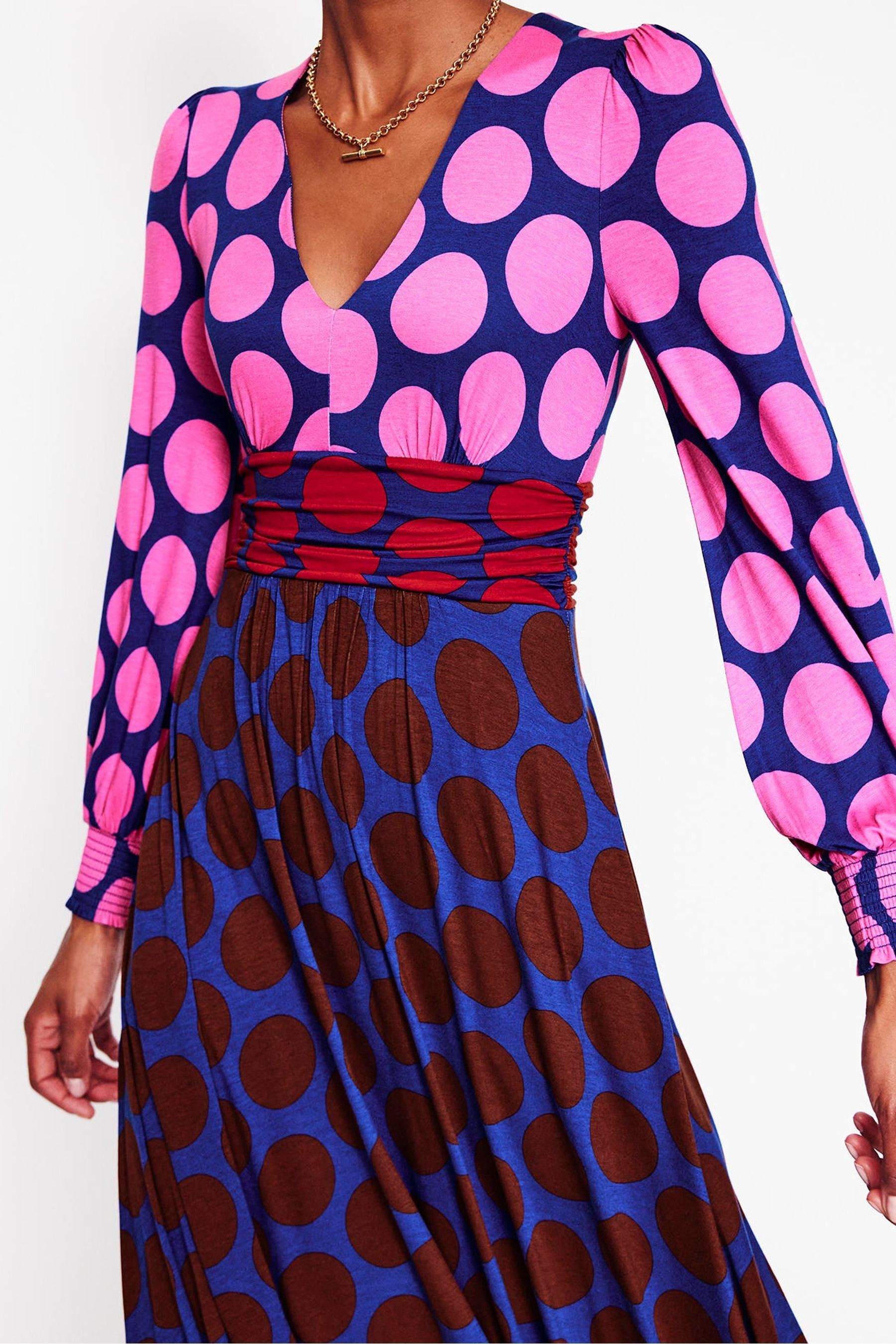 Buy Boden Pink Petite Daphne Jersey Maxi Dress from Next USA