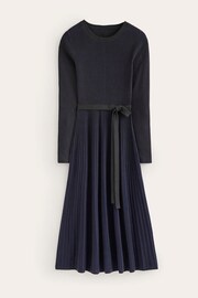 Boden Blue Petite Lola Knitted Midi Dress - Image 5 of 6