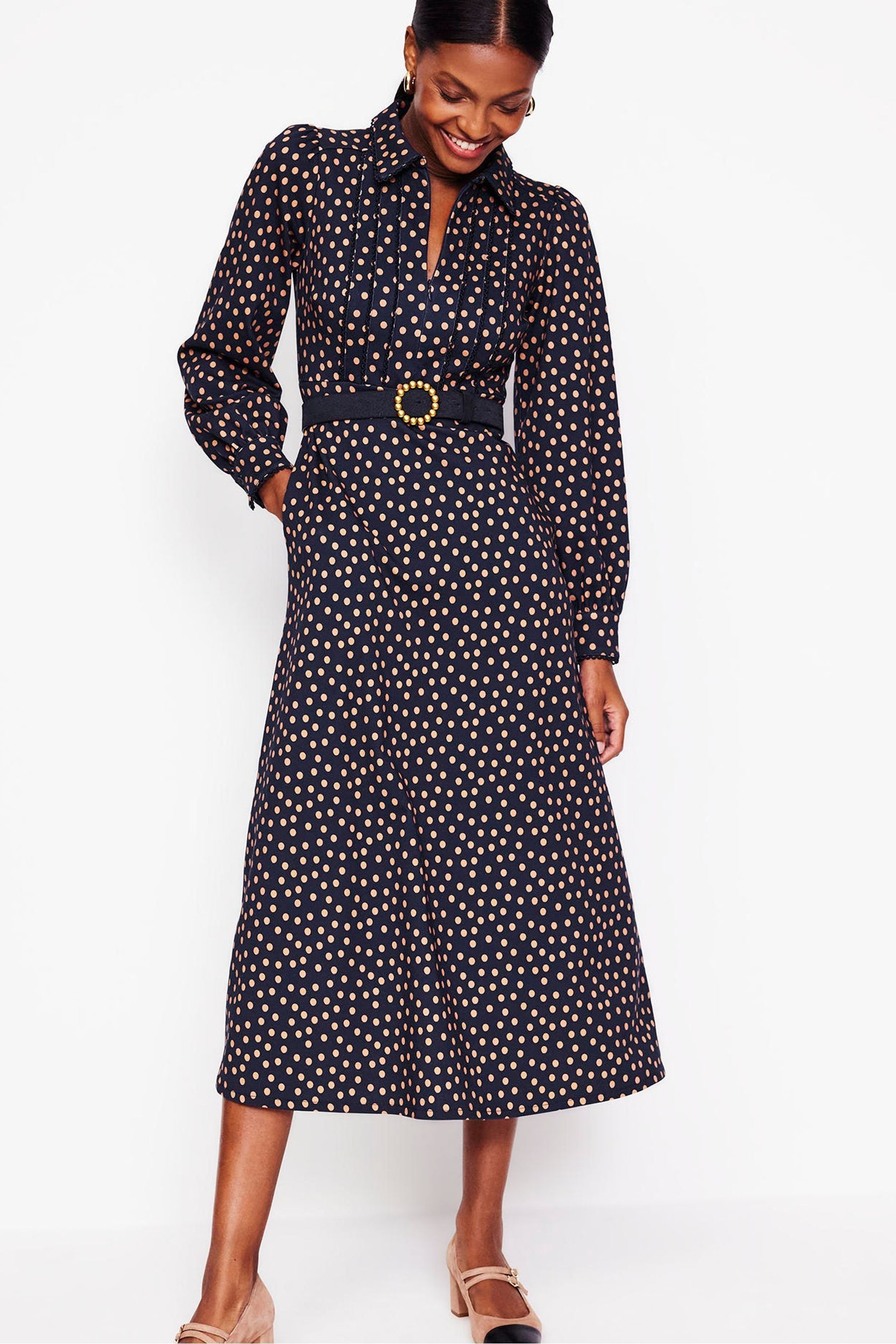 Boden spotty dress deals