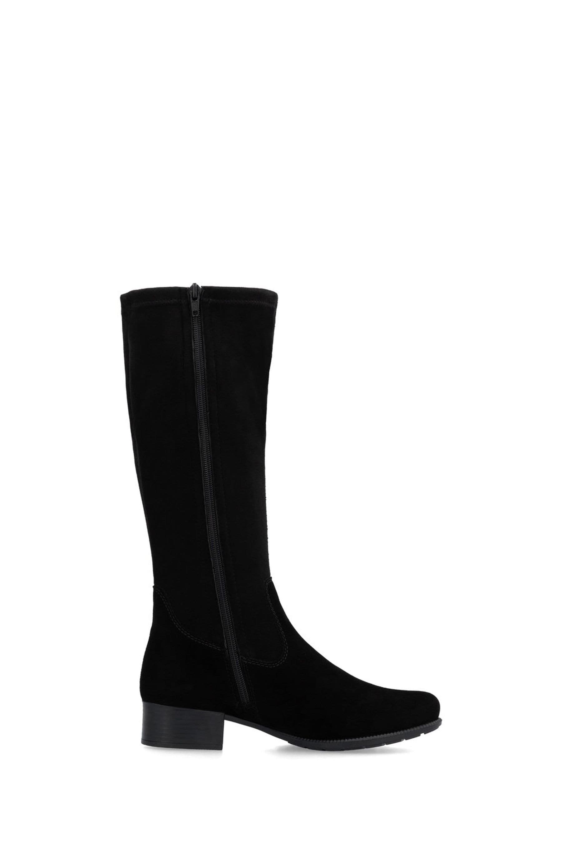 Buy Rieker Womens Knee Length Smart Black Boots from Next Ukraine