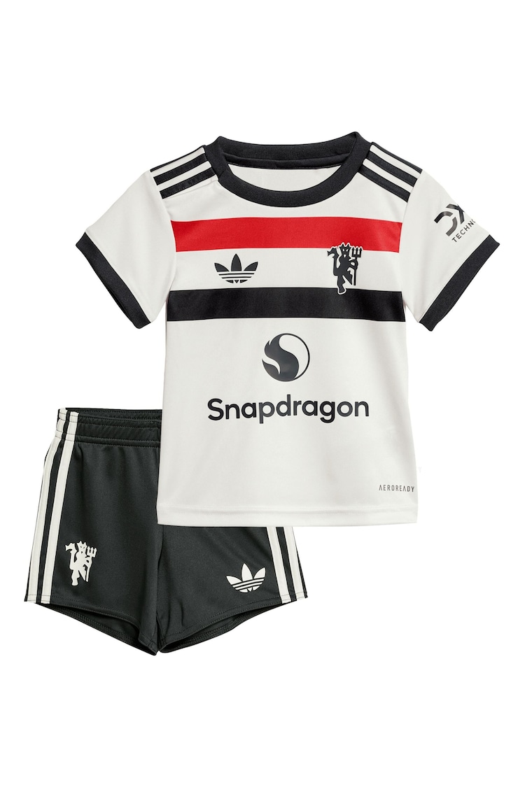 adidas Manchester United EPL Third Baby Kit 2024-25 with Garnacho 17 Printing - 圖片 1，共 3