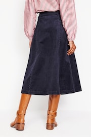 Boden Blue Petra Co-ord Midi Skirt - Image 3 of 5