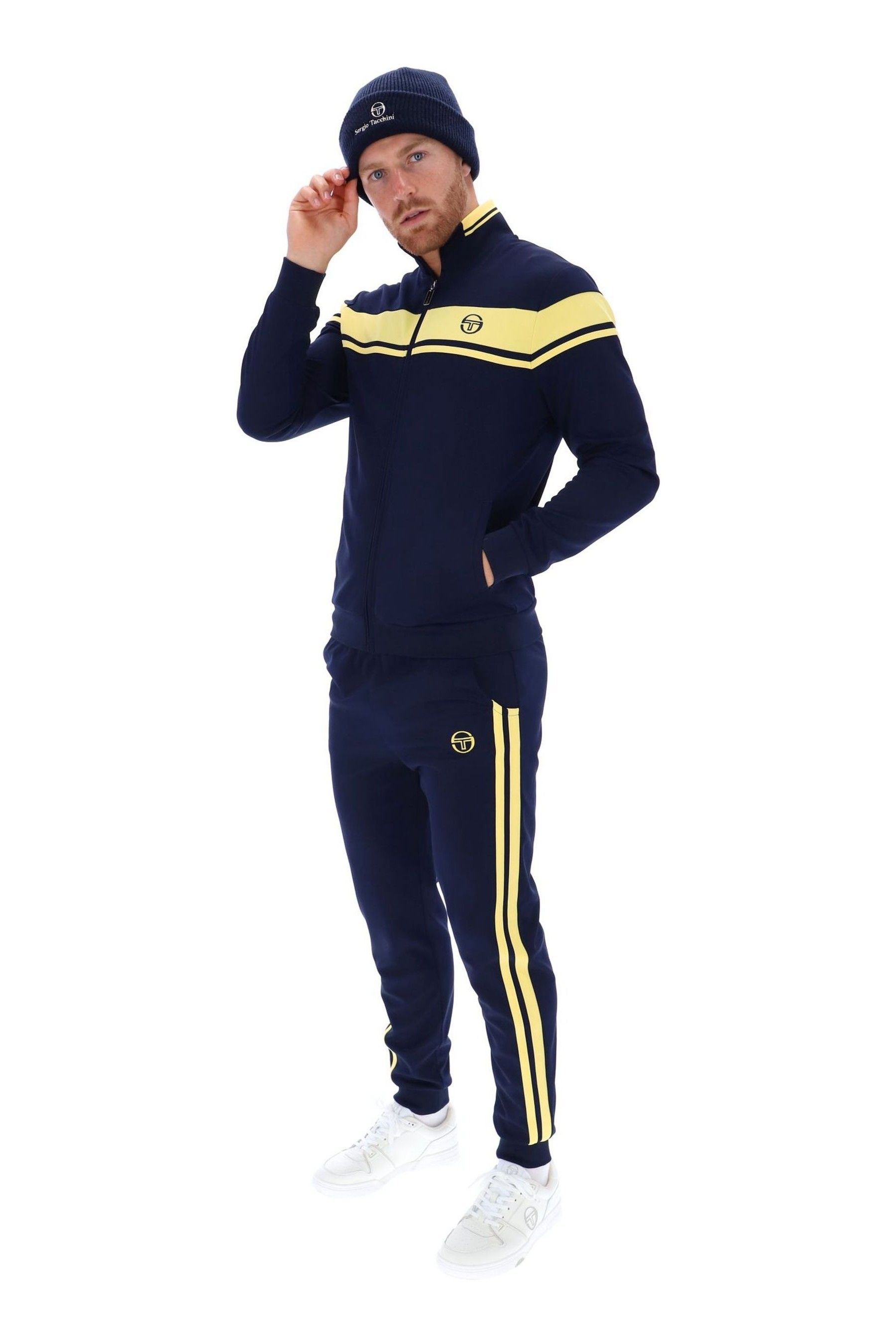 Buy Sergio Tacchini Blue Damarindo Track Top from Next Ireland