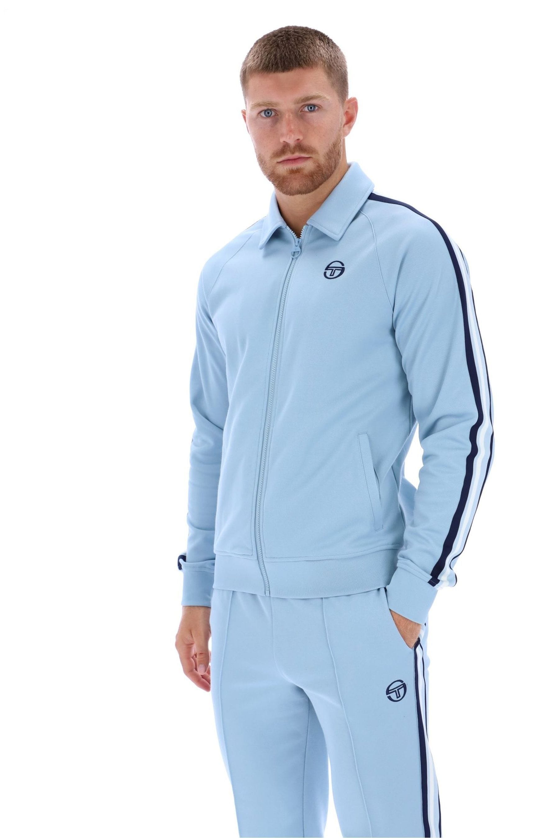 Buy Sergio Tacchini Blue Renshaw Track Jacket from Next Ireland