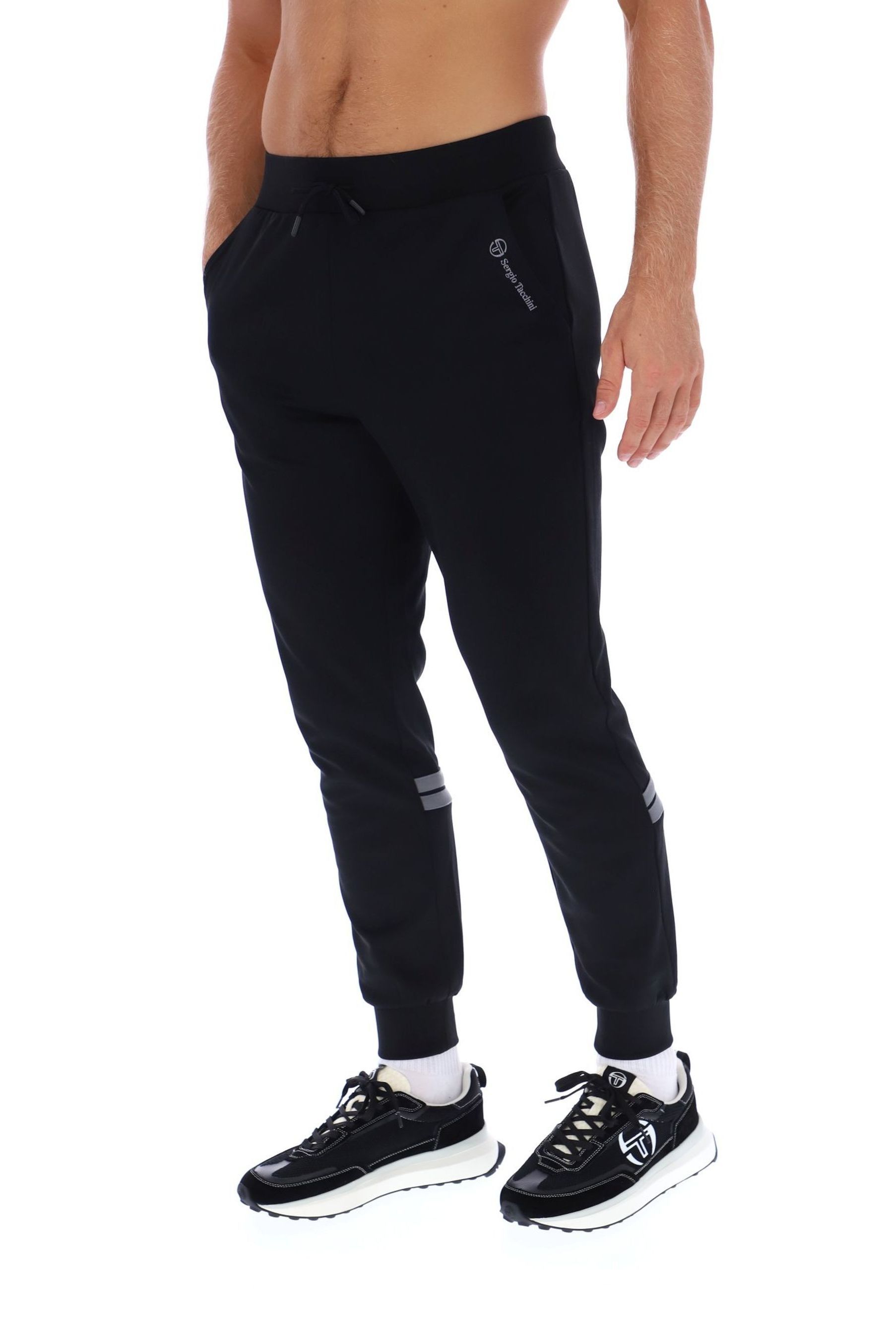 Buy Sergio Tacchini Black Blow Track Joggers from Next United Arab Emirates