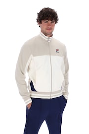 Fila Cream Tie Breaker Track Jacket - Image 3 of 5