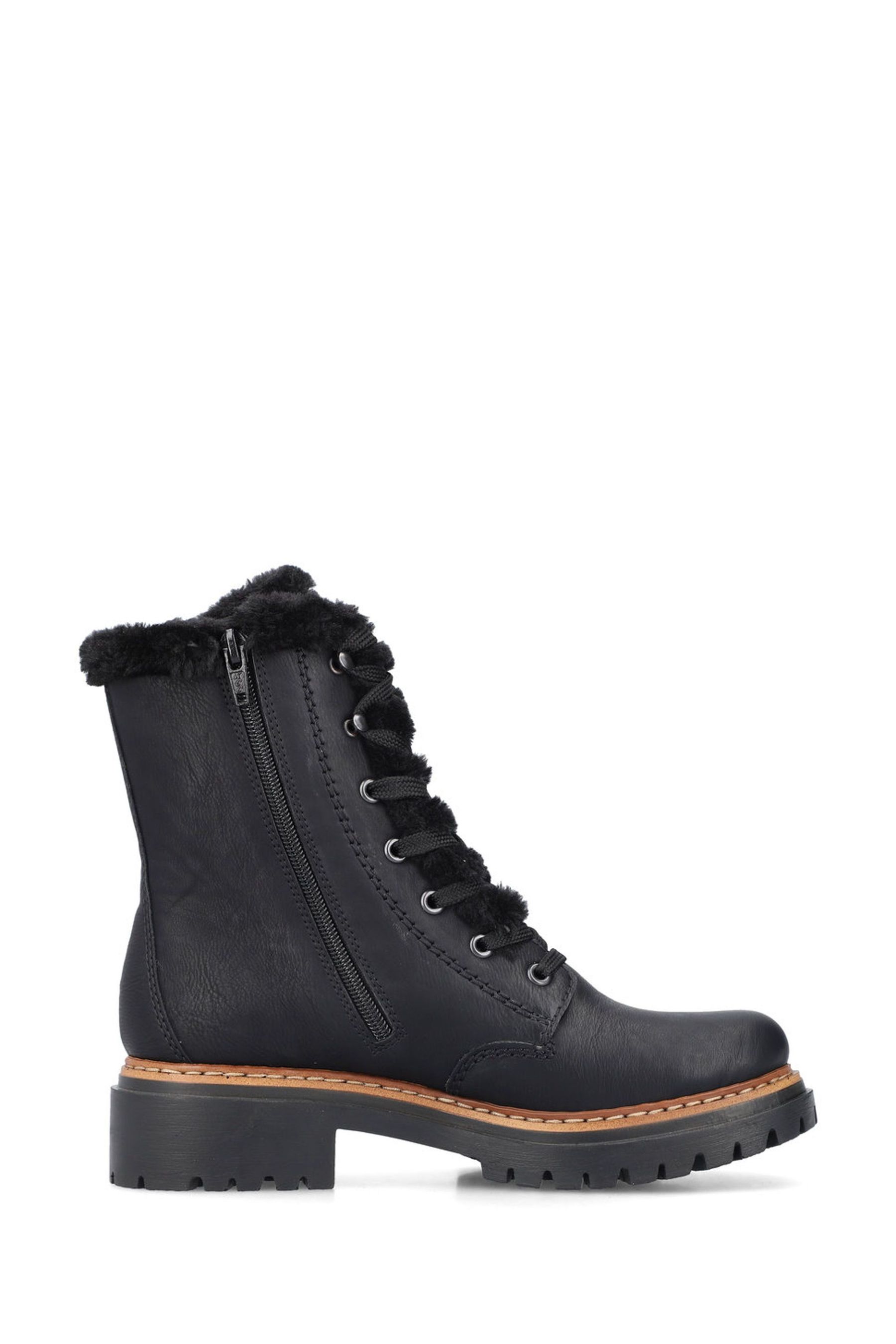 Buy Rieker Womens Military Black Boots from the Next UK online shop