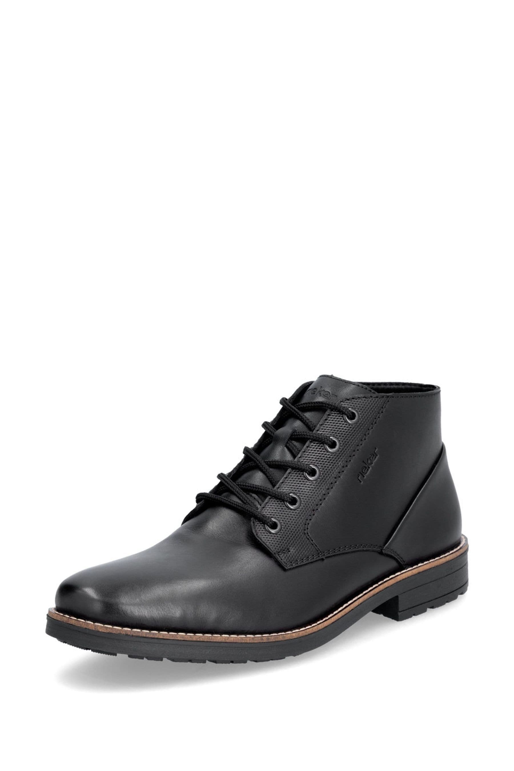 Buy Rieker Mens Smart Ankle Black Boots from Next Oman
