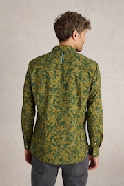 White Stuff Green Hawthorn Bird Printed Shirt - Image 2 of 6