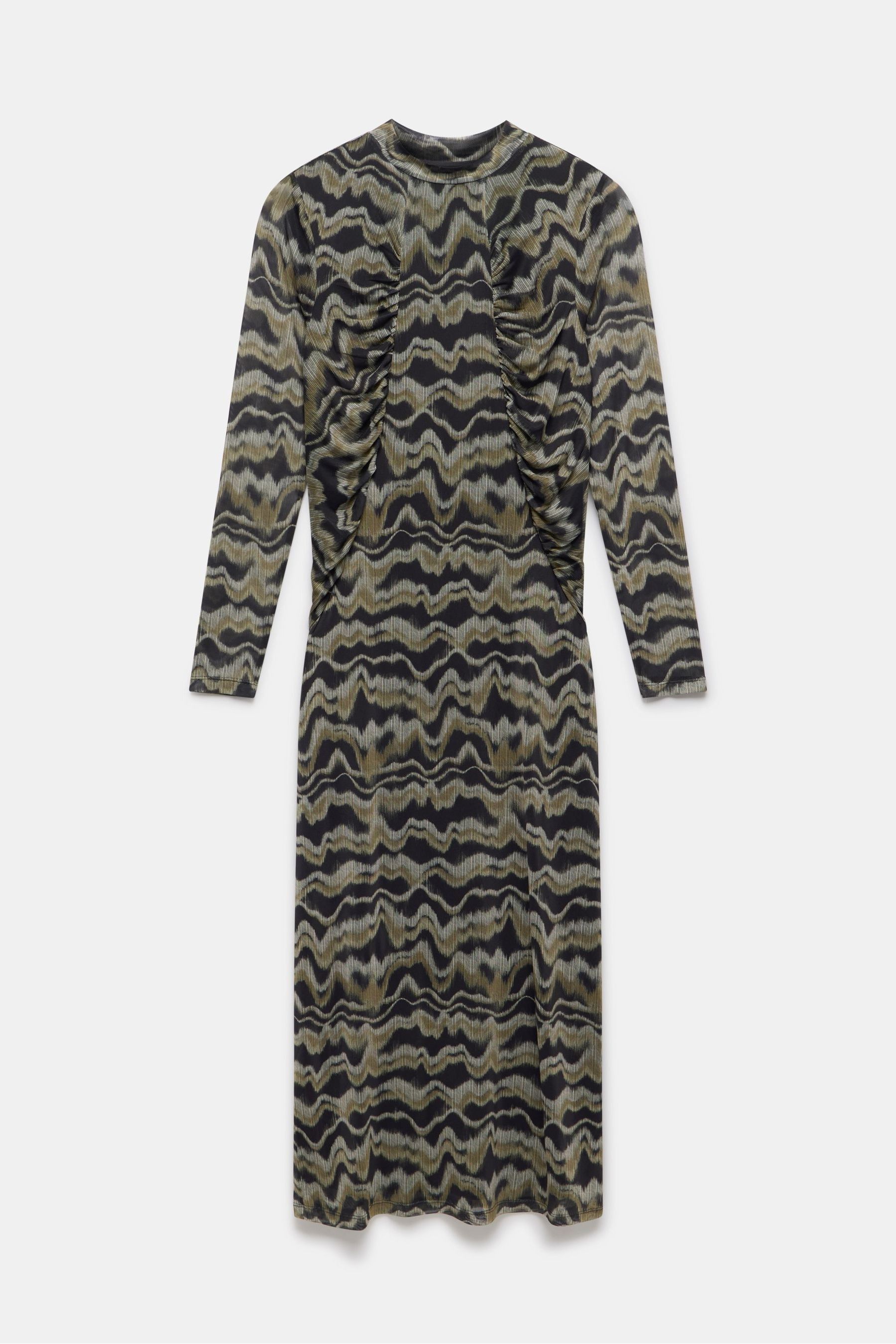 Topshop tie dye mesh midi dress cheap