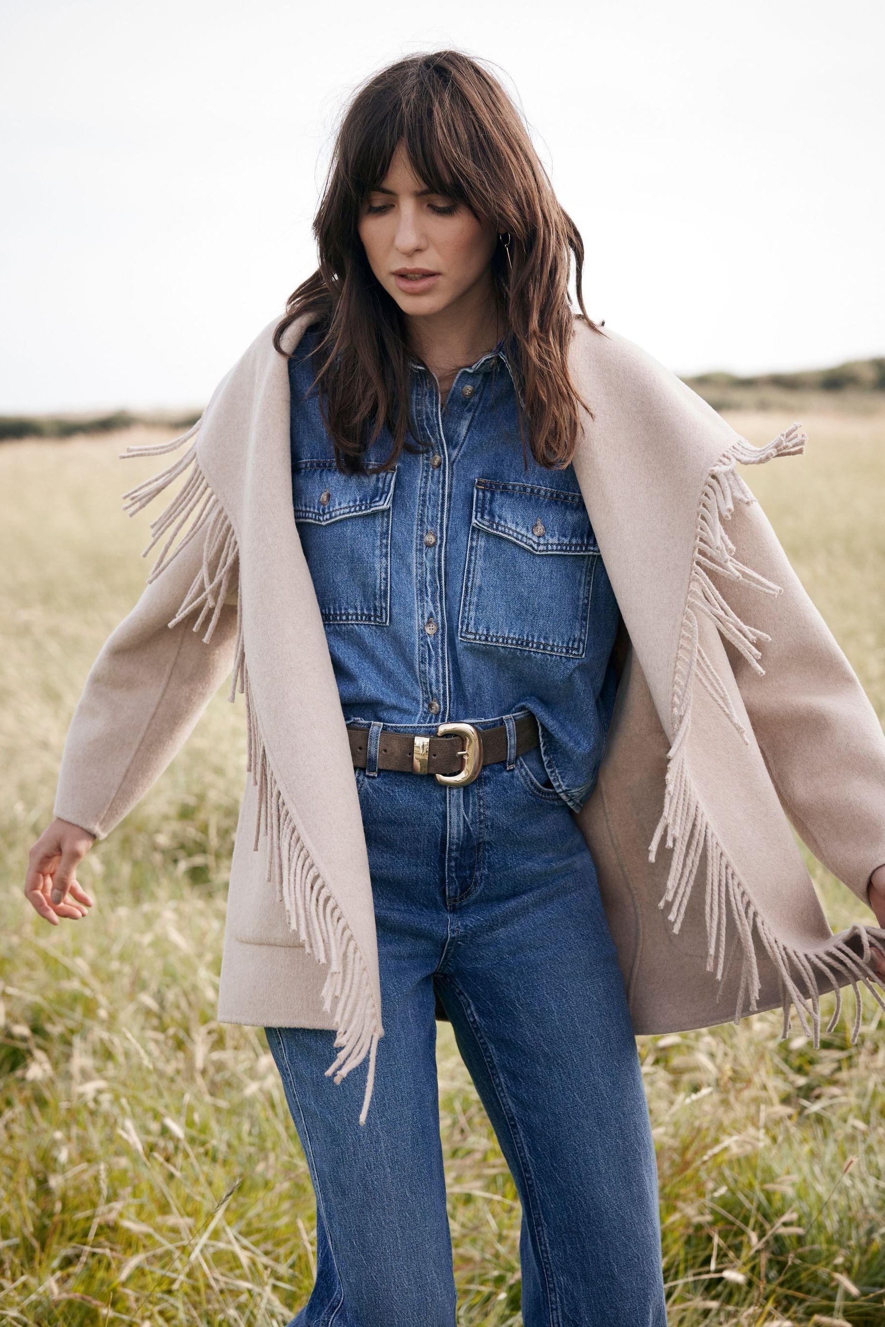 Tassel coat best sale