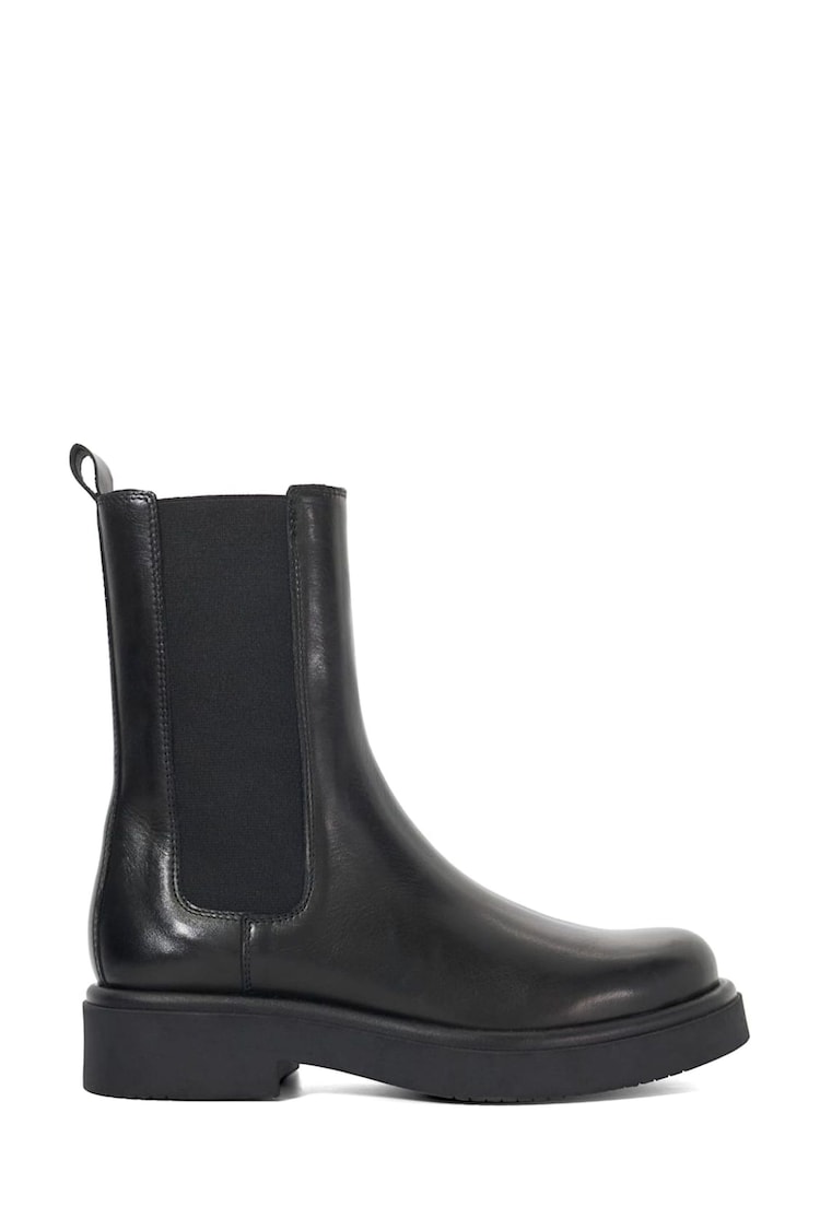 Dune London Black Palmo Chunky Sole Chelsea Boots - Image 1 of 6