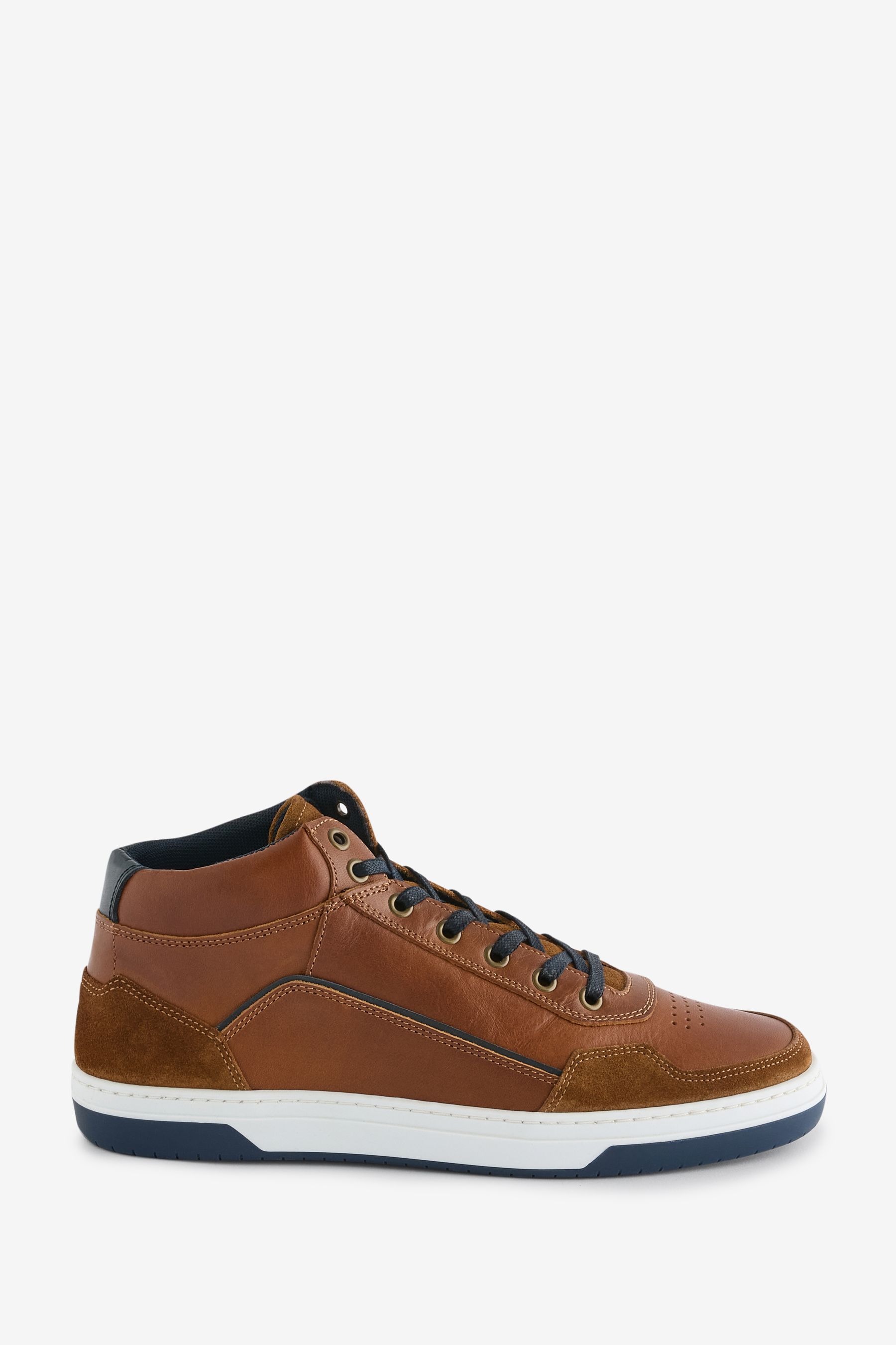 Buy Dune London Brown Sydnies High Top Trainers from Next Netherlands