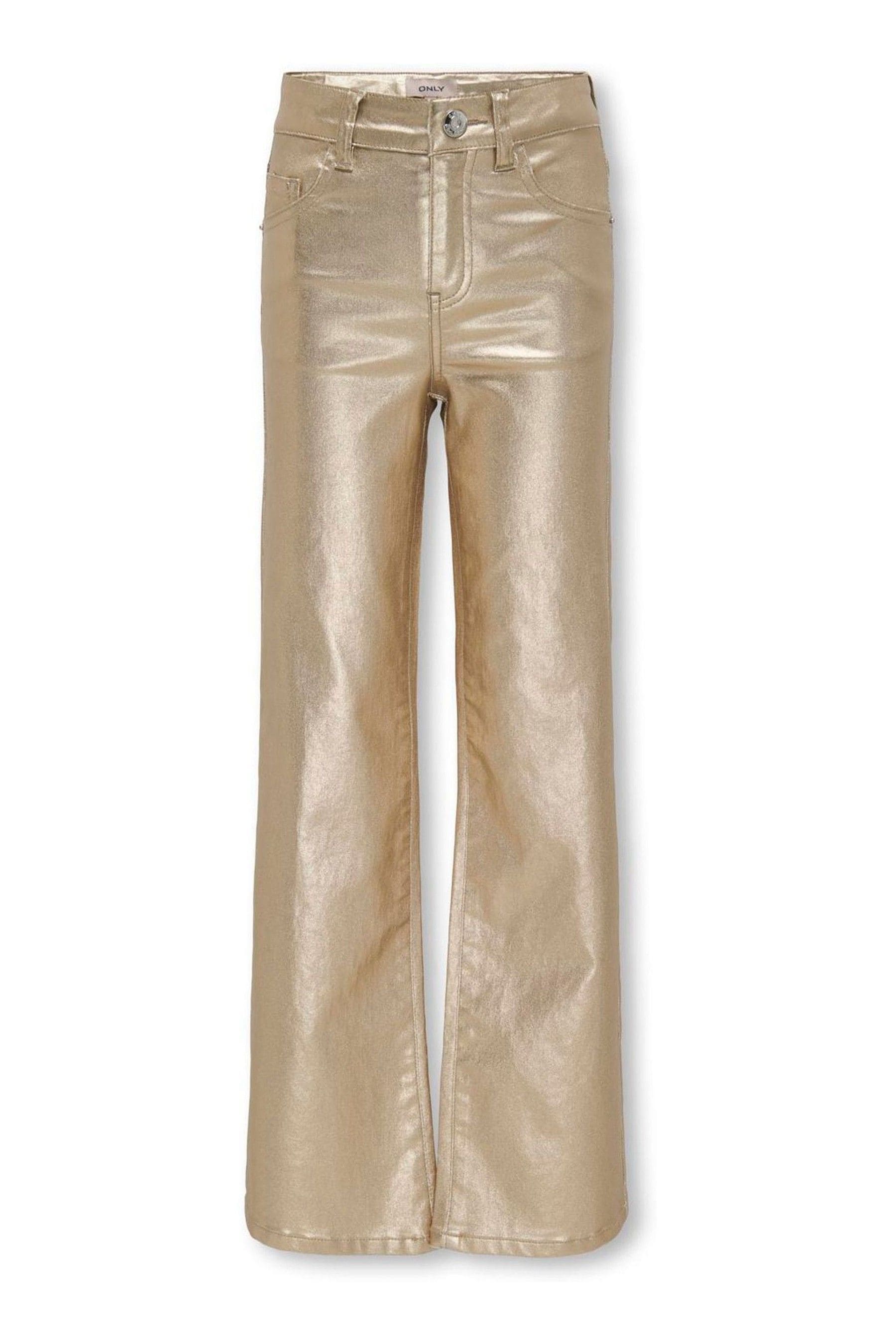 Buy ONLY KIDS Metallic Straight Leg Jeans from Next Ireland