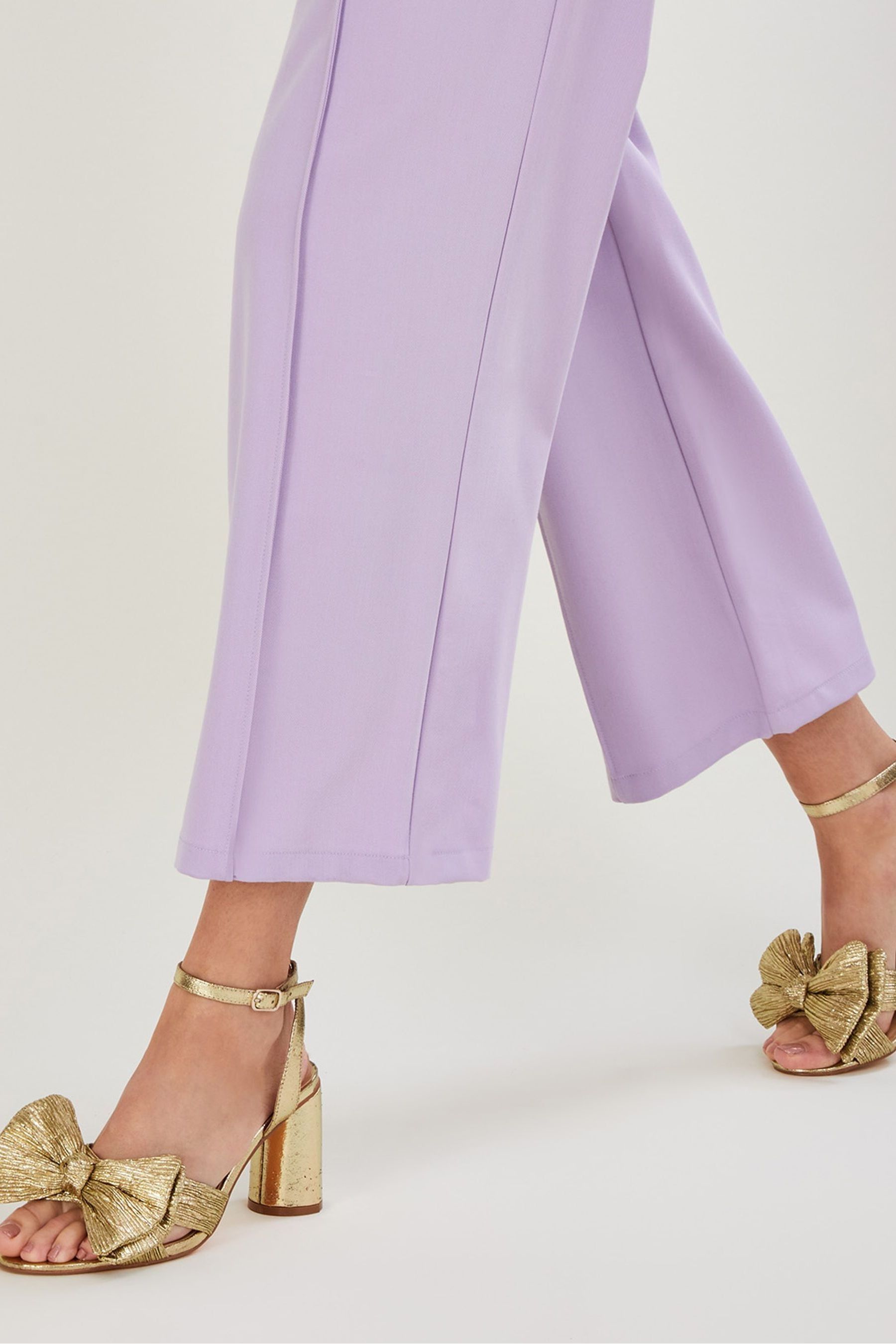 Buy Monsoon Gold Bow Block Heels from the Next UK online shop