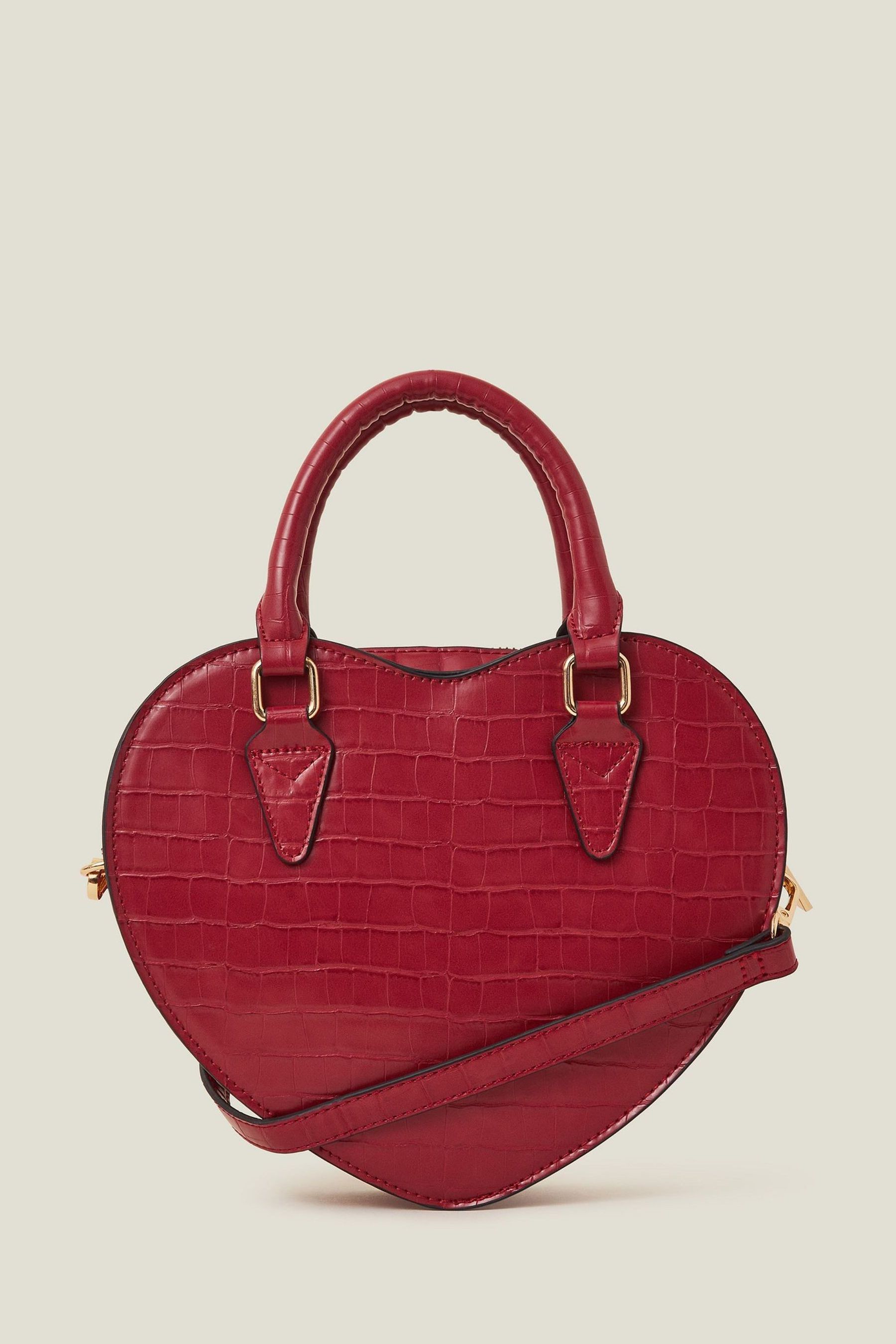 Accessorize red bag shop