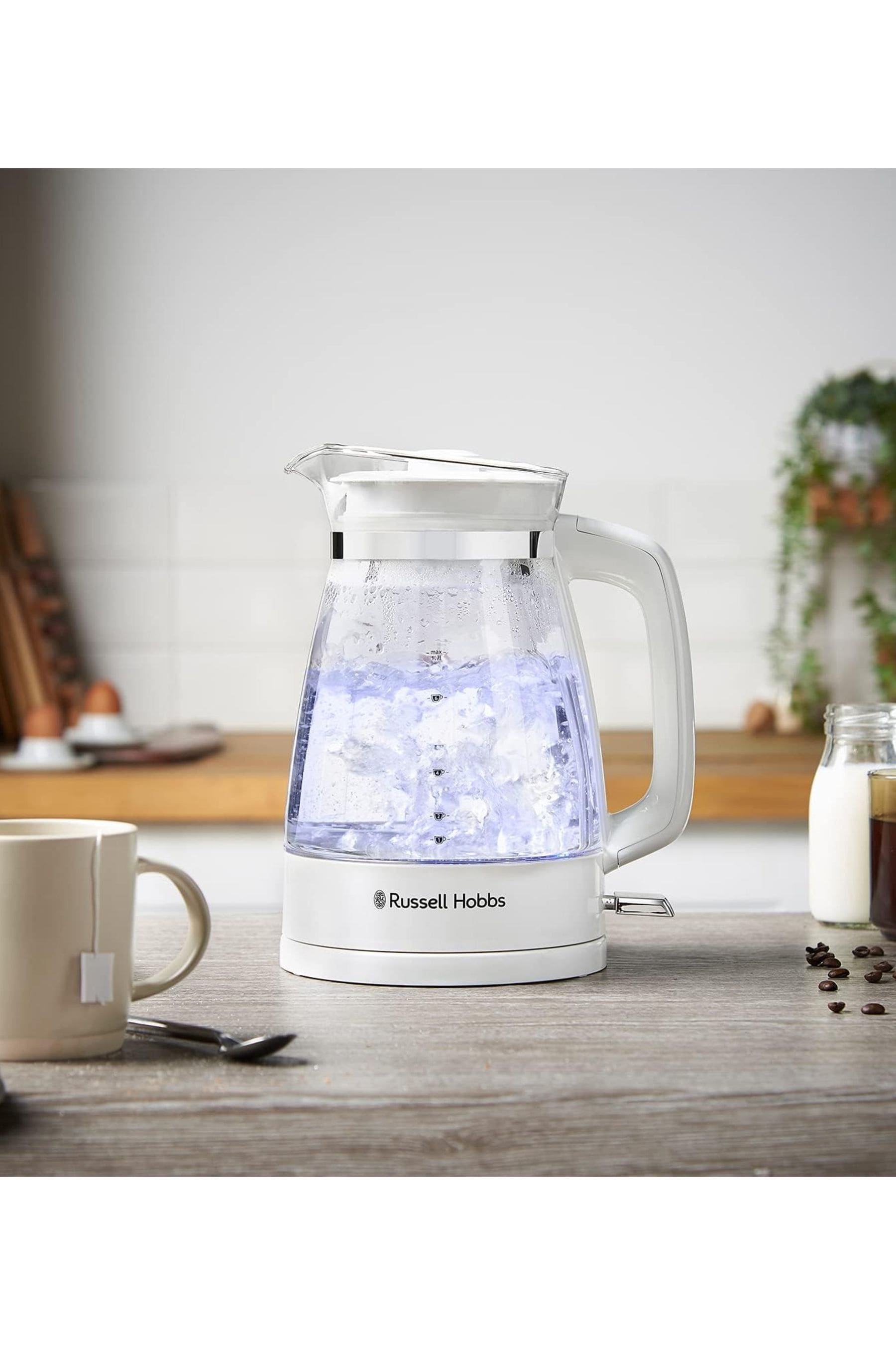 Russell hobbs clear kettle cheap