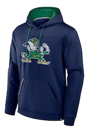 Fanatics Blue College Notre Dame Fighting Irish Defender Hoodie - Image 2 of 3