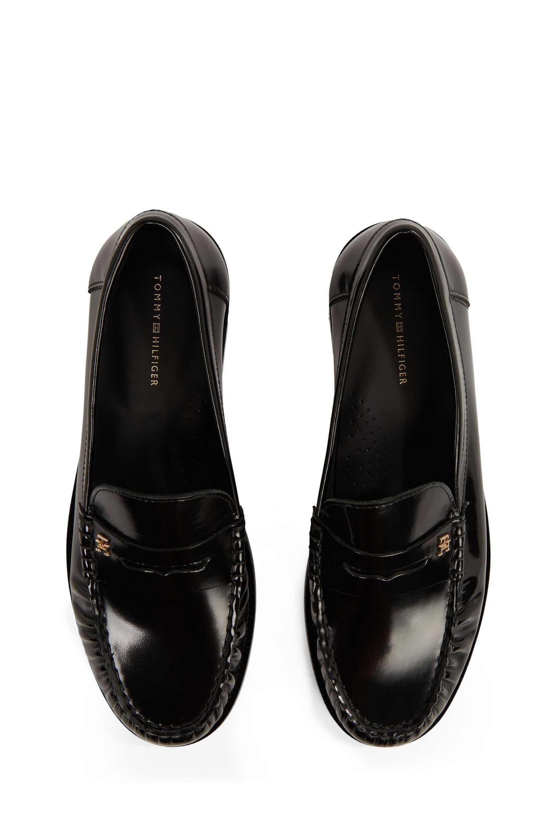 Buy Tommy Hilfiger Black Leather Loafers from Next Canada