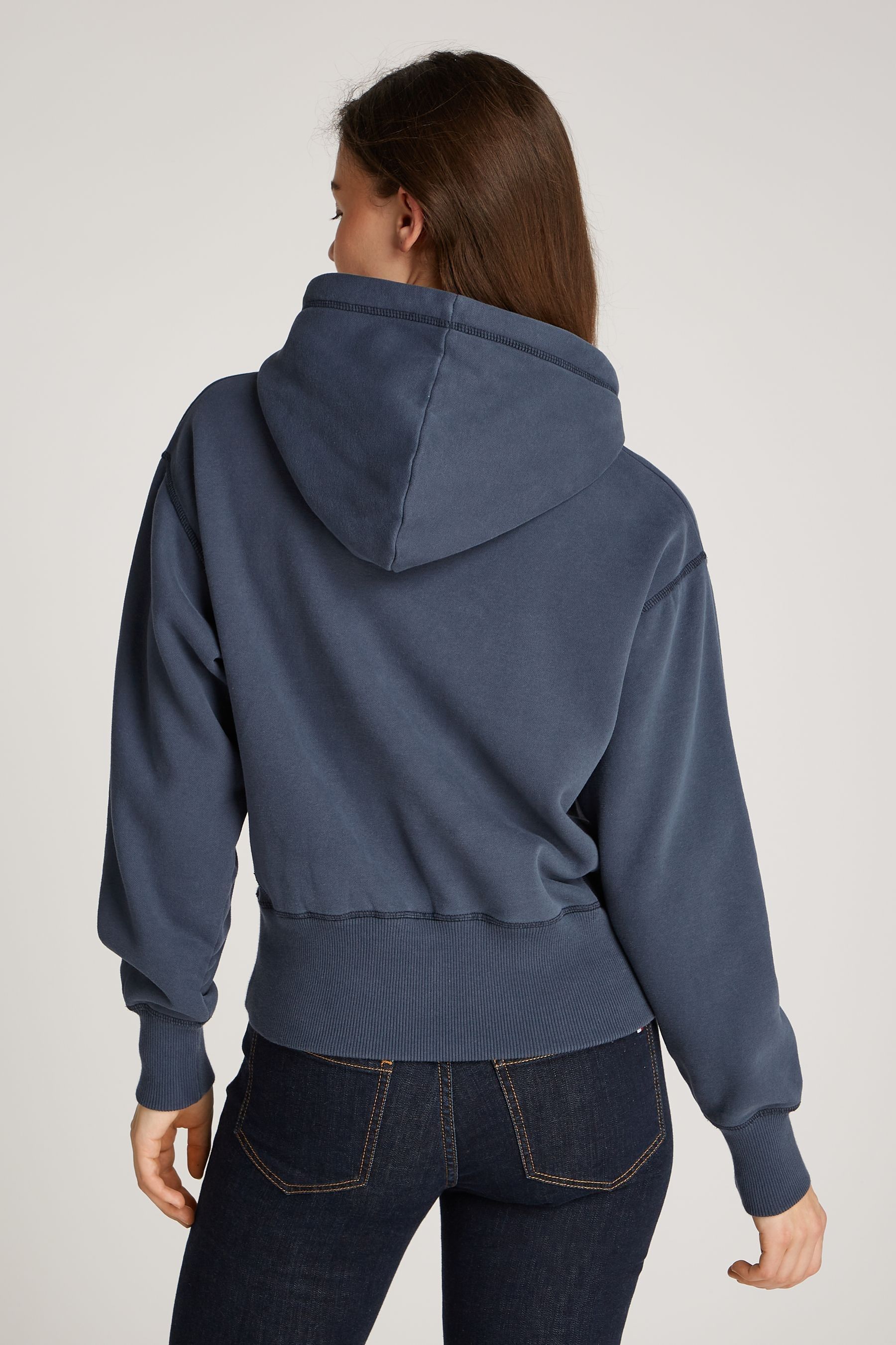 Tommy Hilfiger Blue Regular Fit Varsity Hoodie