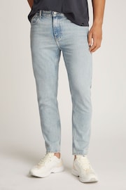 Calvin Klein Blue Dad 100% Cotton Jeans - Image 1 of 6