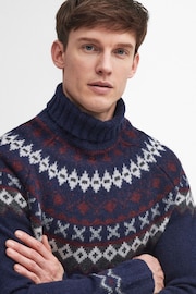 Barbour® Blue Roose Rollneck Jumper - Image 4 of 5