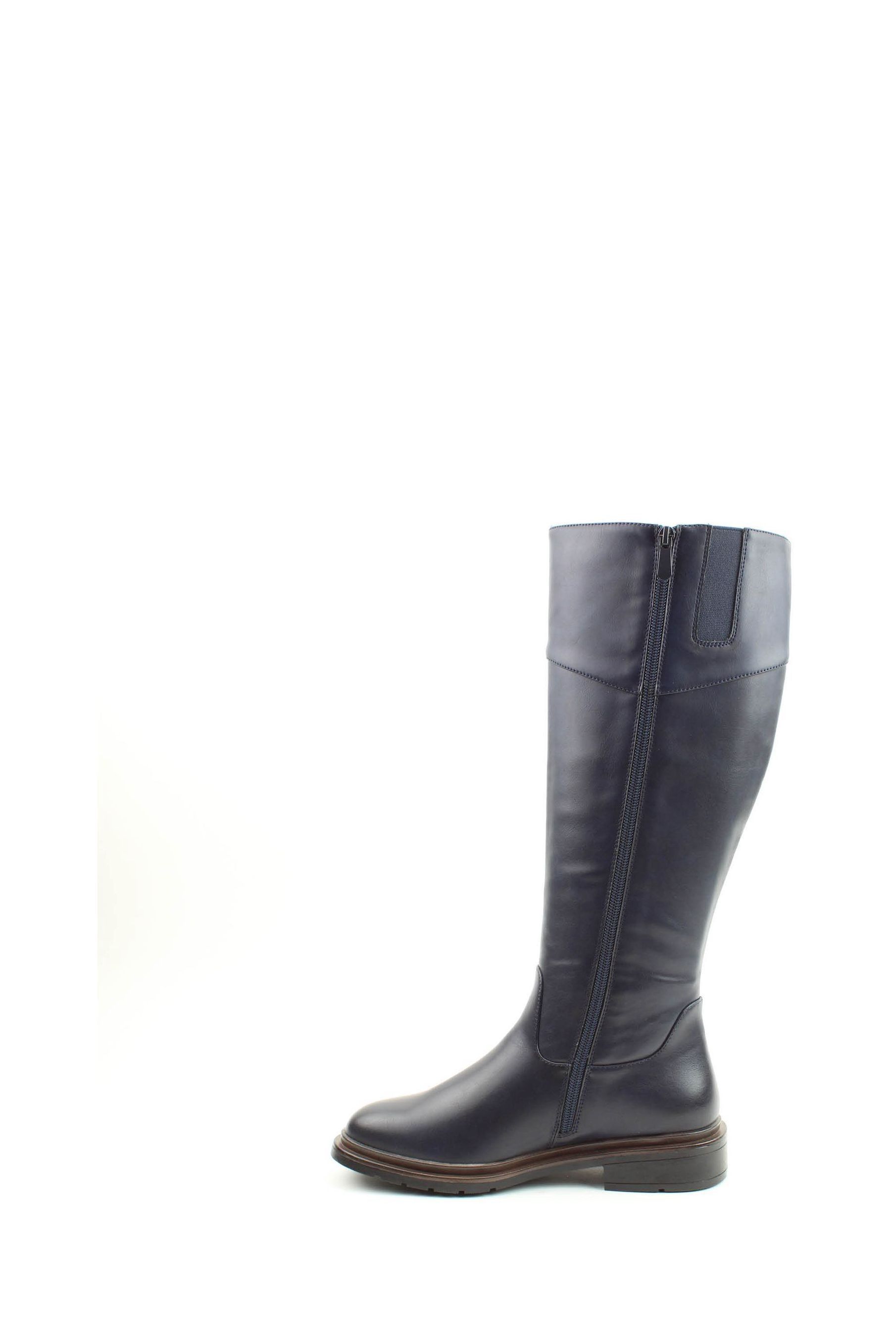 Heavenly feet navy boots hotsell