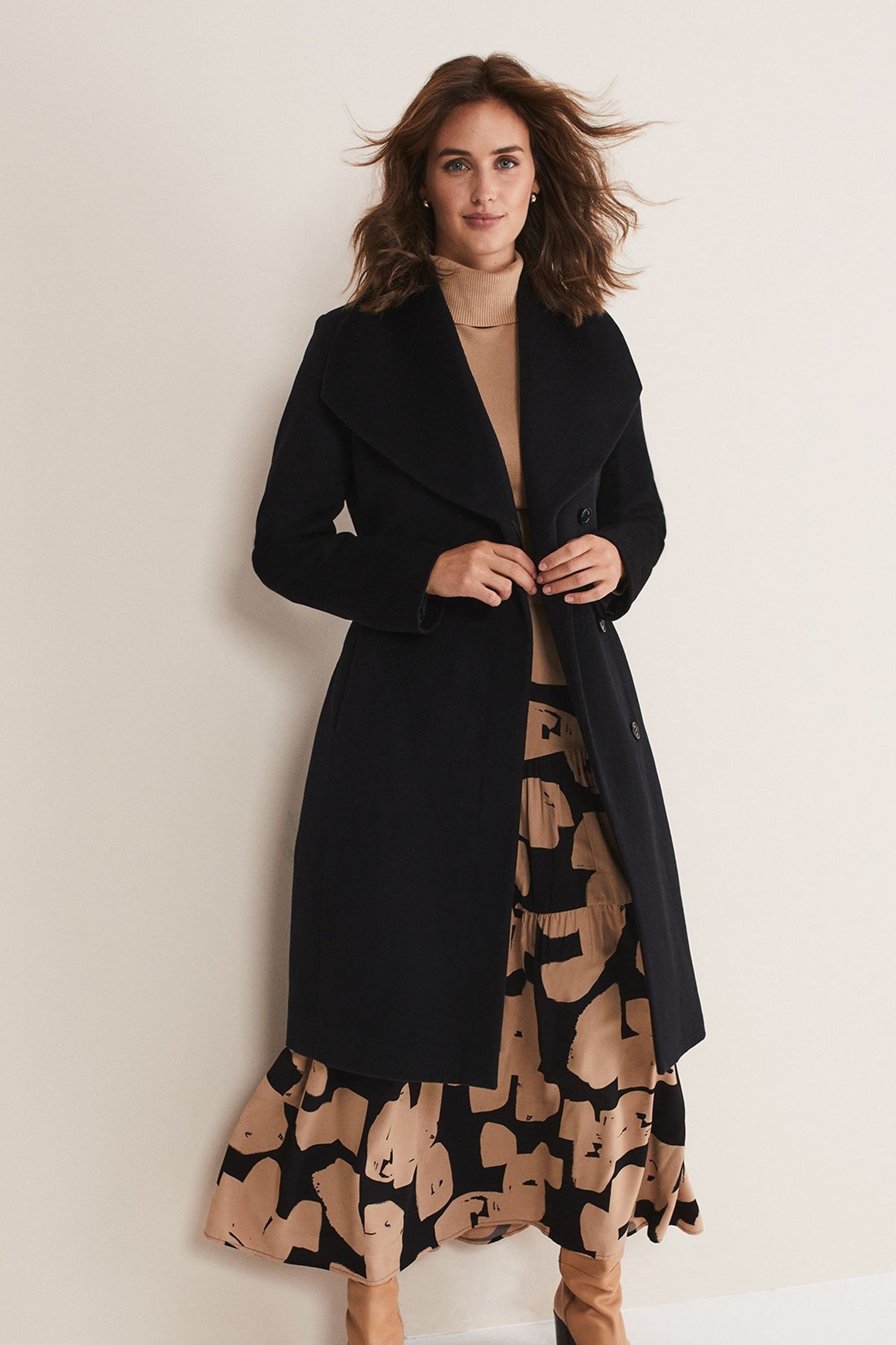 Nicci belted coat outlet