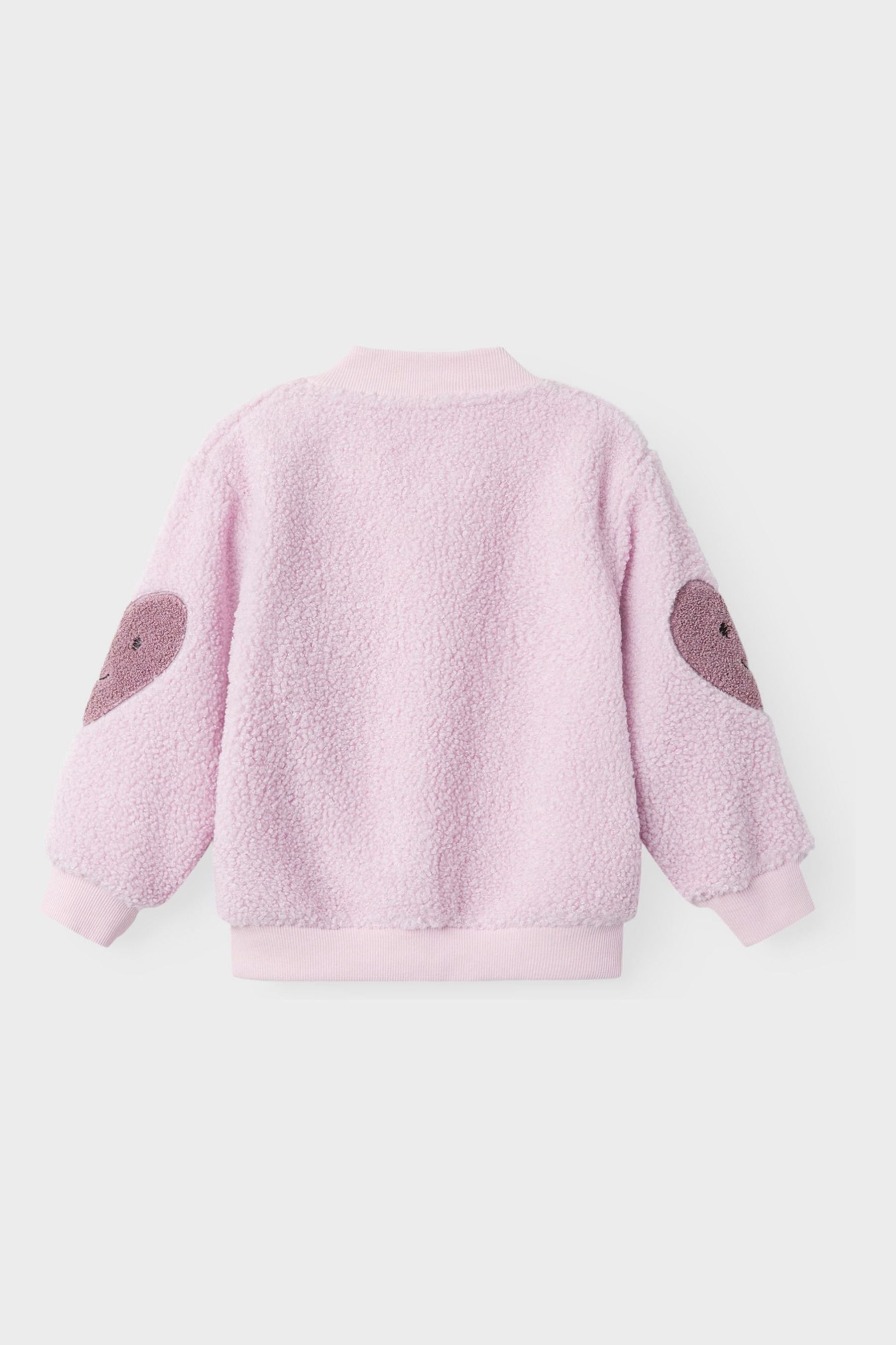 Pink teddy bomber cheap