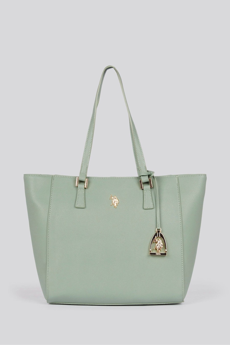 U.S. Polo Assn. Green Womens Jones Shopper Bag - Image 1 of 6