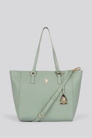 U.S. Polo Assn. Green Womens Jones Shopper Bag - Image 4 of 6