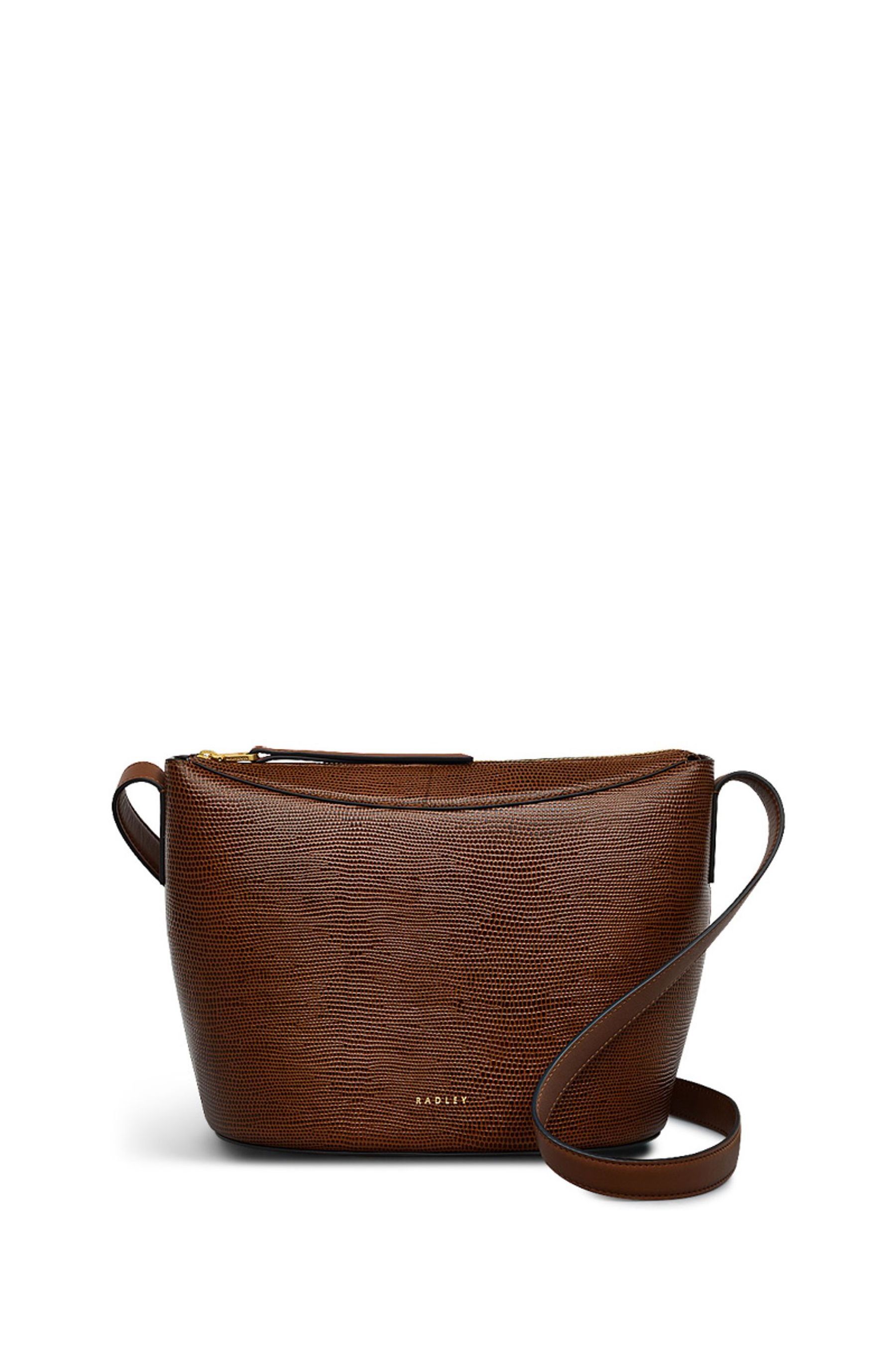 Radley London The Kensal Ziptop Cross Body Brown Bag