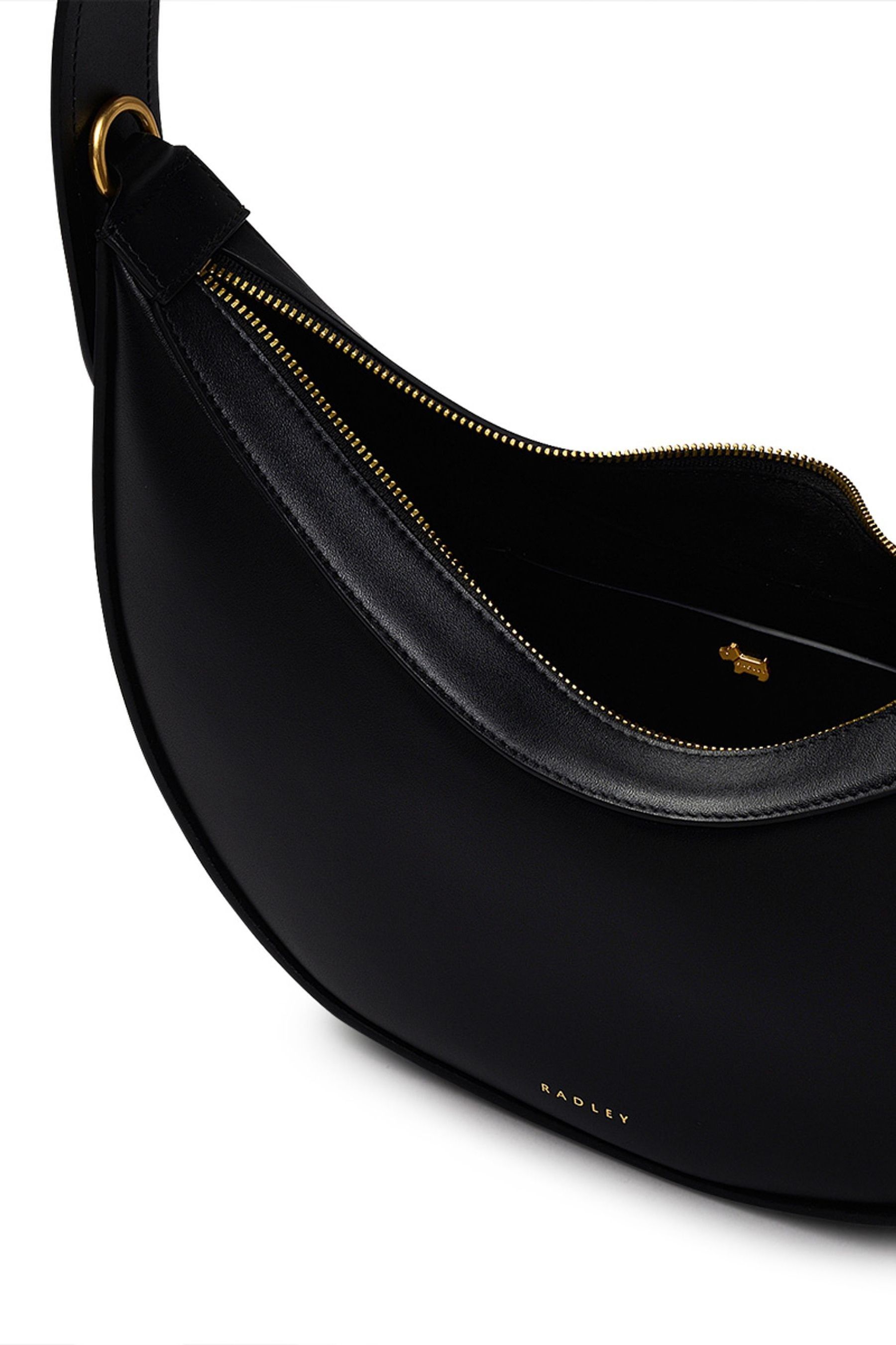 Buy Radley London The Kensal Faux Lizard Small Ziptop Cross Body Black Bag from Next Switzerland