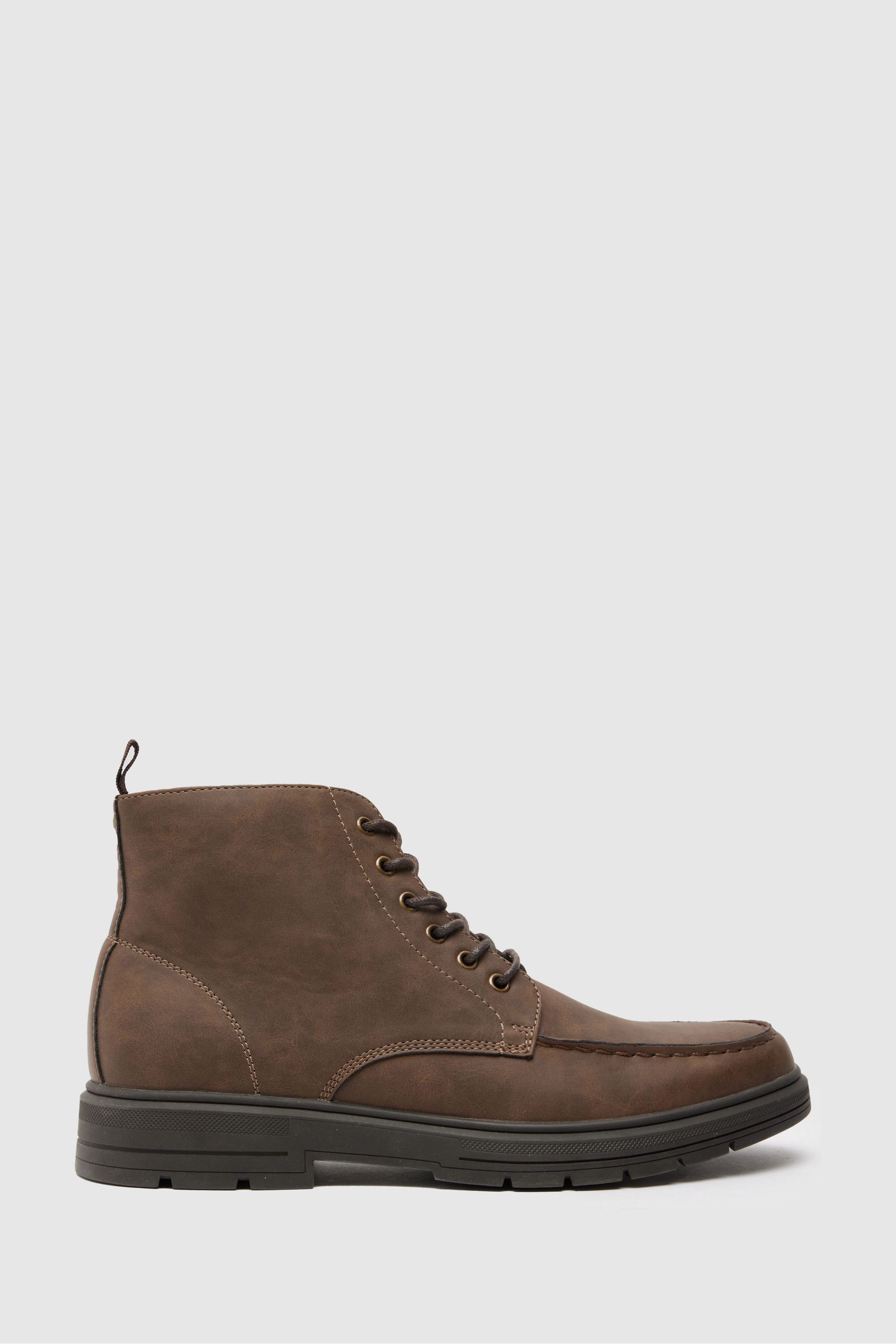 Buy Schuh Dusty Apron Boots from Next Malta
