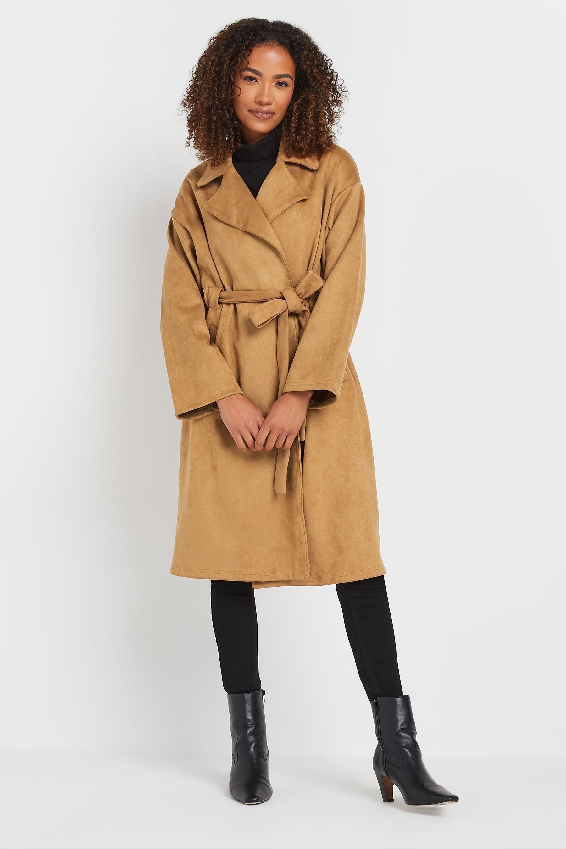 Buy M Co Brown Faux Suede Jacket from the Next UK online shop