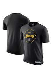 Fanatics NBA Los Angeles Lakers Practice Black T-Shirt - Image 1 of 3