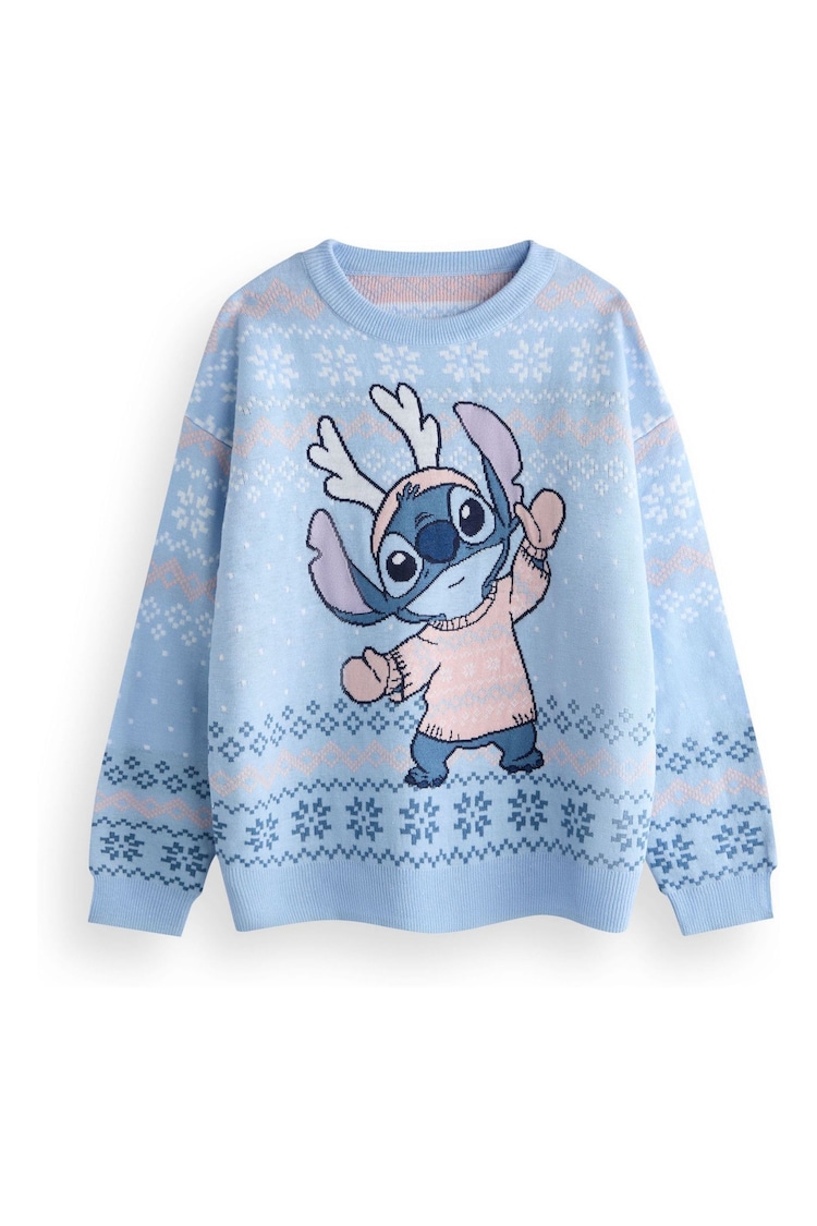 Vanilla Underground Disney Stitch Womens Christmas Jumper - Image 1 of 6