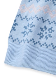 Vanilla Underground Blue Disney Stitch Womens Christmas Jumper - Image 4 of 6