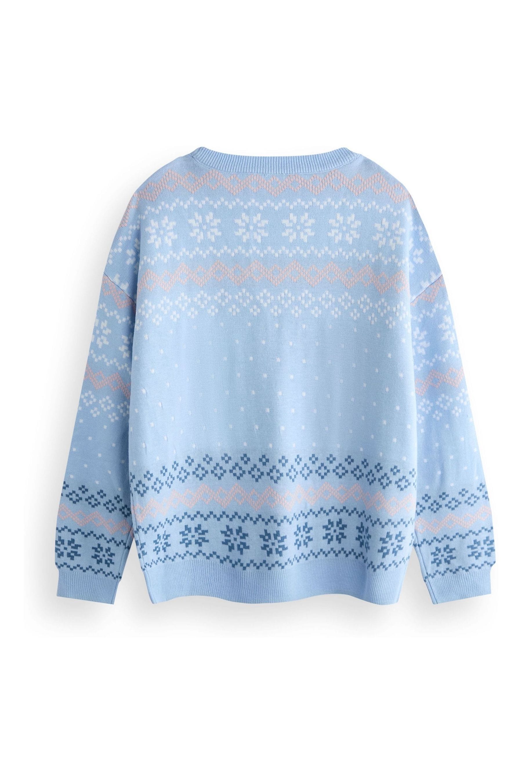 Buy Vanilla Underground Blue Girls Disney Stitch Christmas Jumpers from Next Ireland
