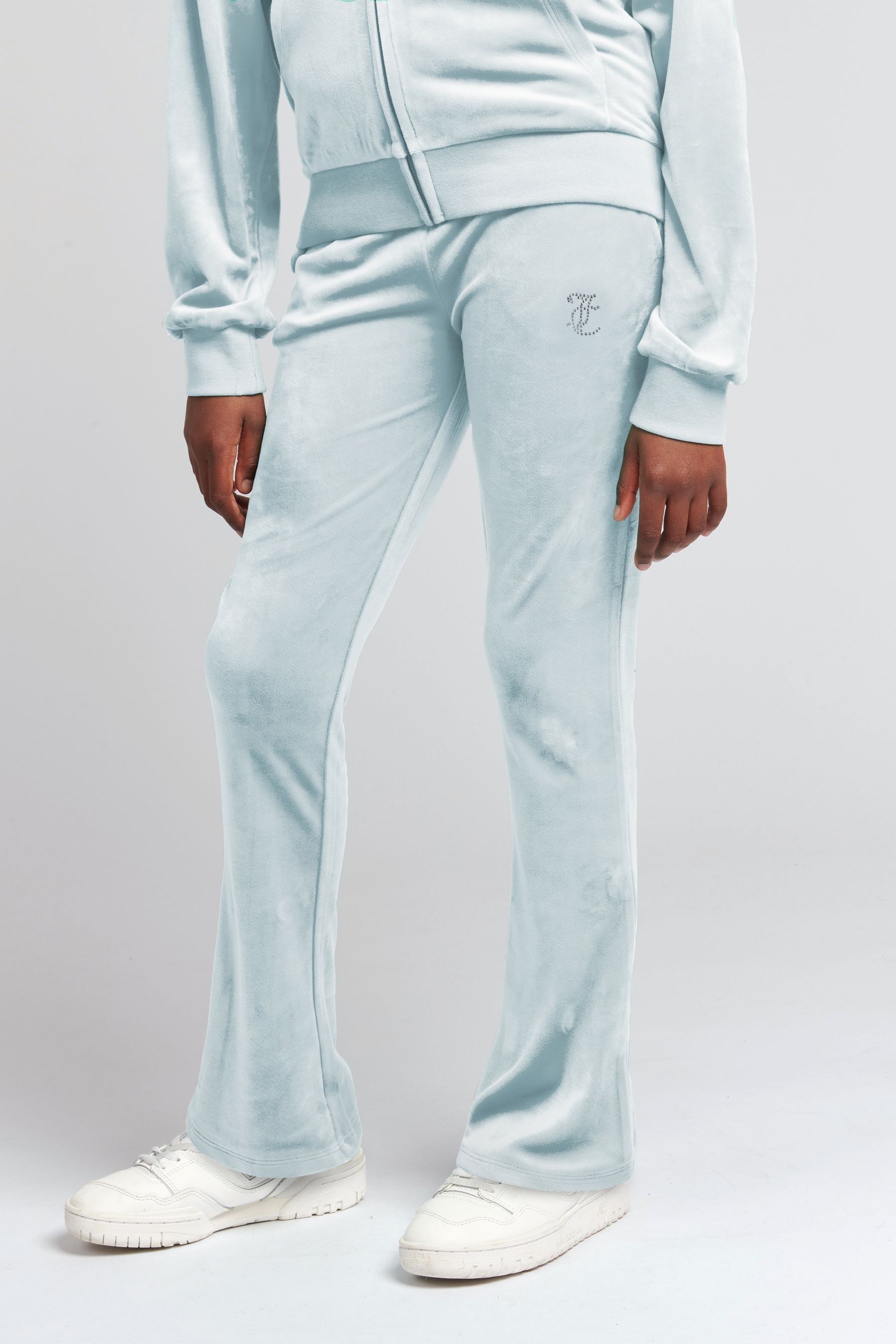 Velour tracksuit bootcut online