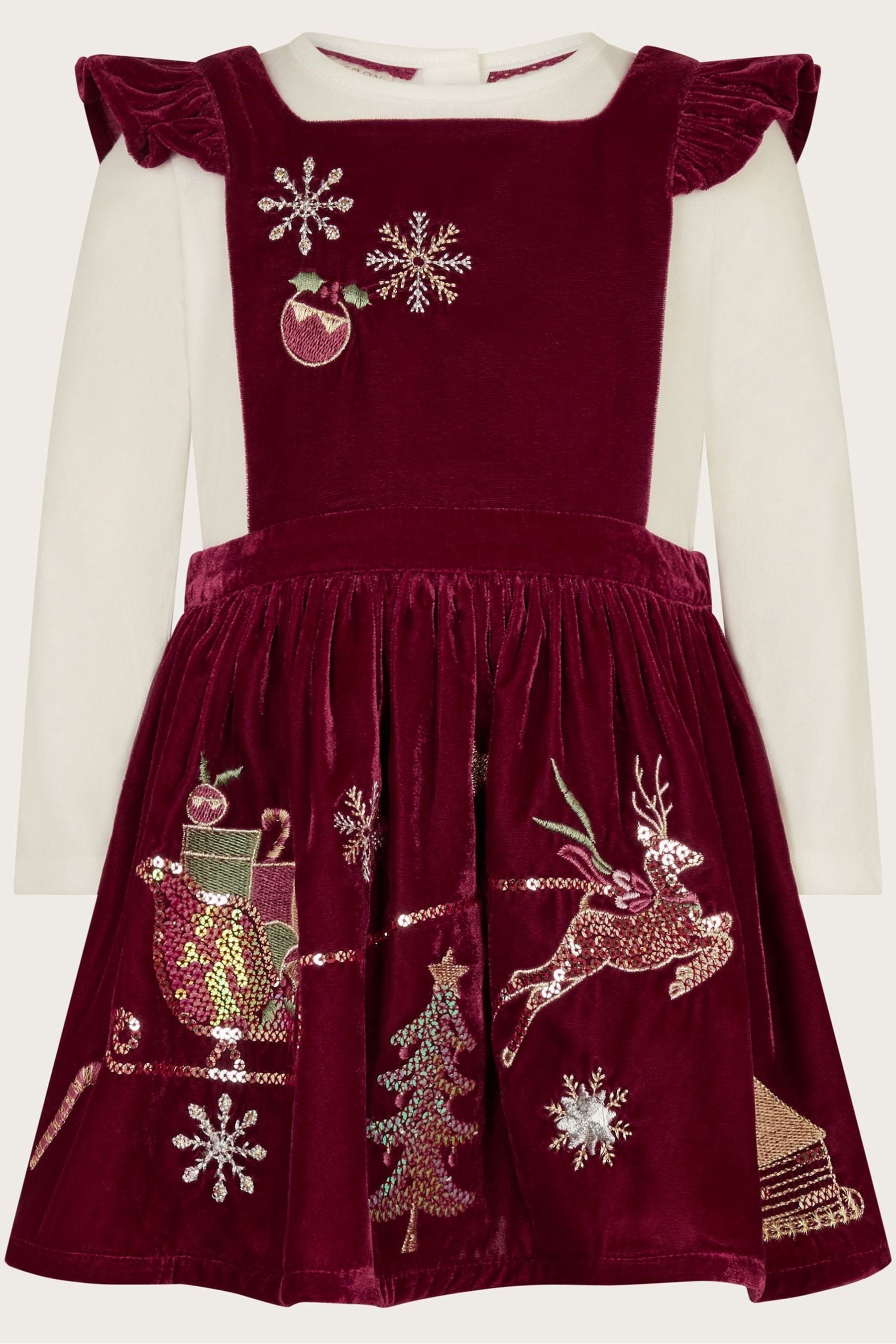 Monsoon pinafore dress store