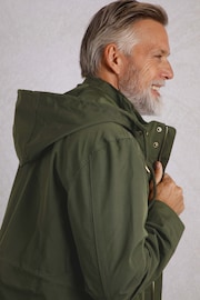 Weird Fish Green Seathwaite Waterproof Field Jacket - Image 6 of 9