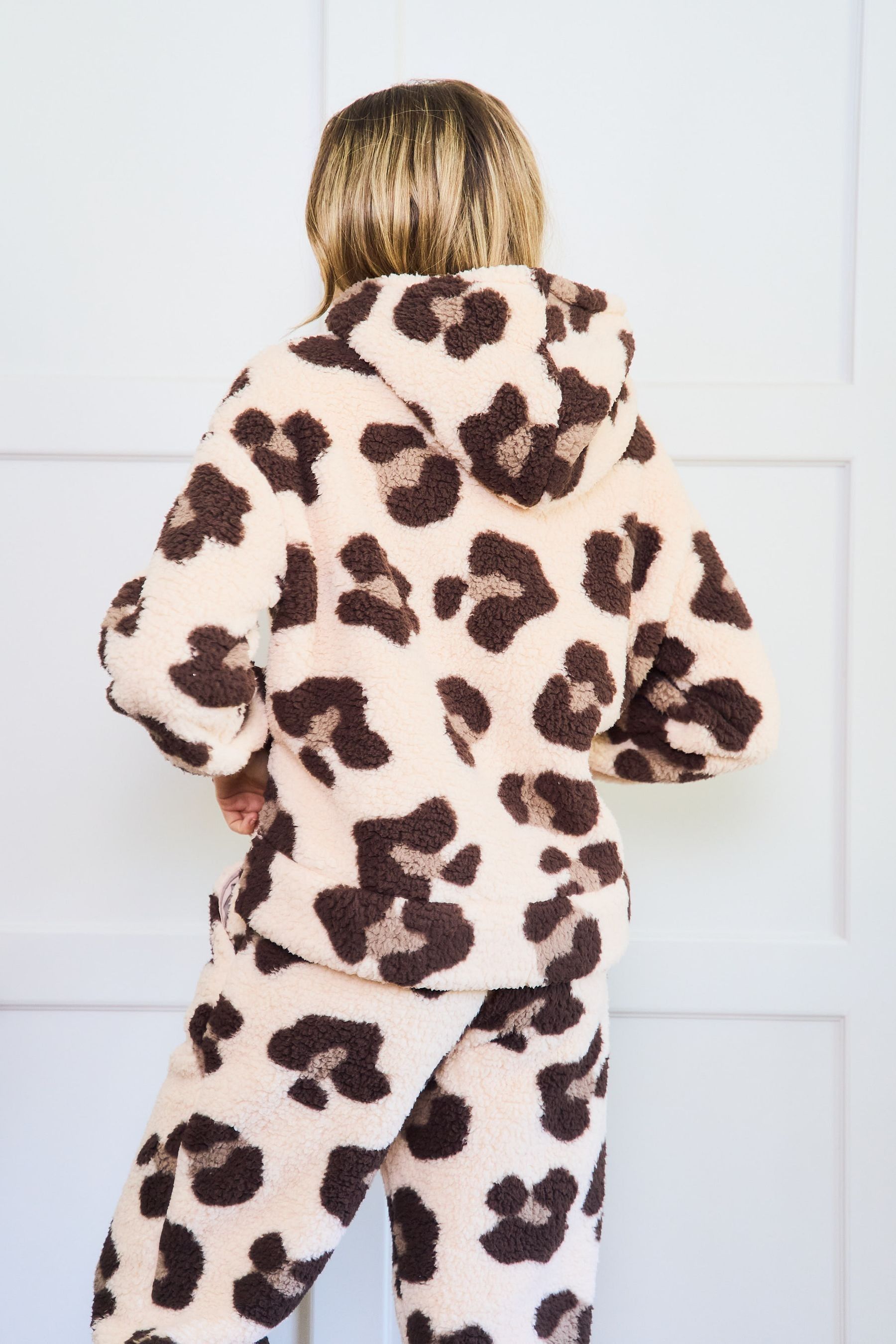Buy Jim Jam the Label Animal Twosie Brown Fleece from Next Canada