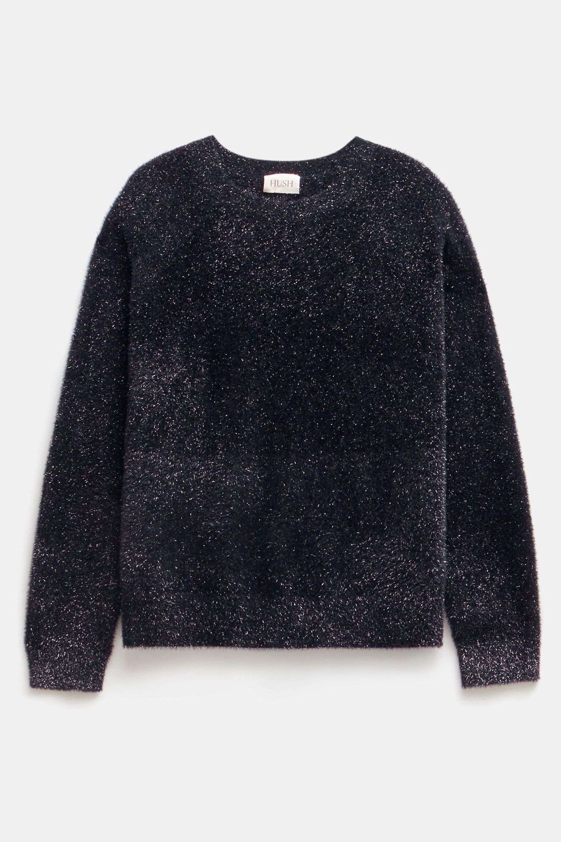 Buy Hush Metallic Jaime Christmas Tinsel Crew Neck Jumper from the Next UK online shop
